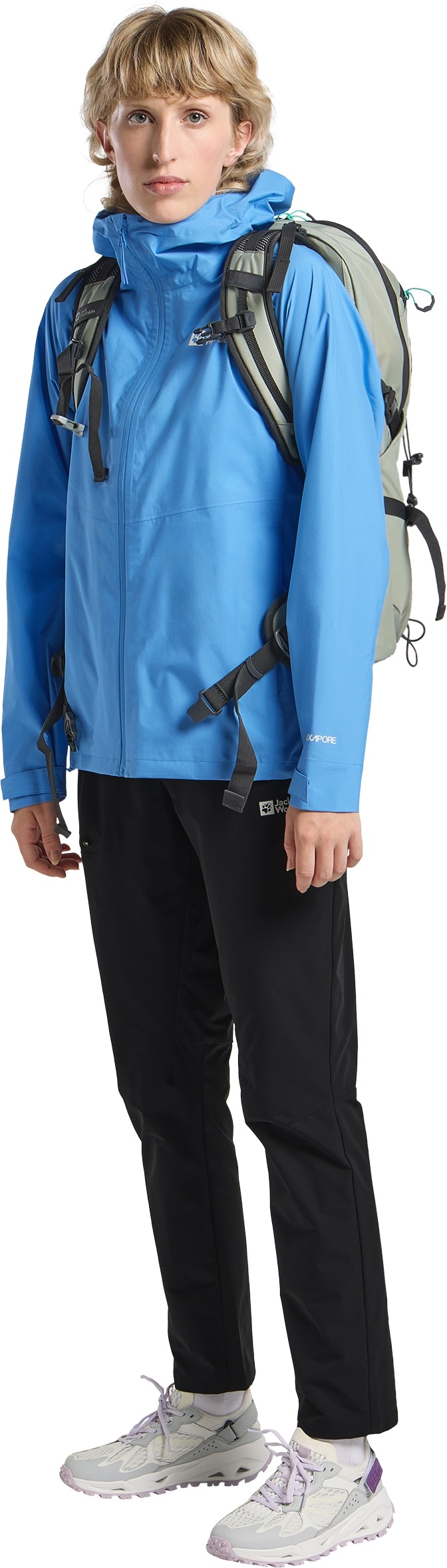 Jack Wolfskin Outdoorjacke »PRELIGHT 2.5L LT JKT W«, mit Kapuze