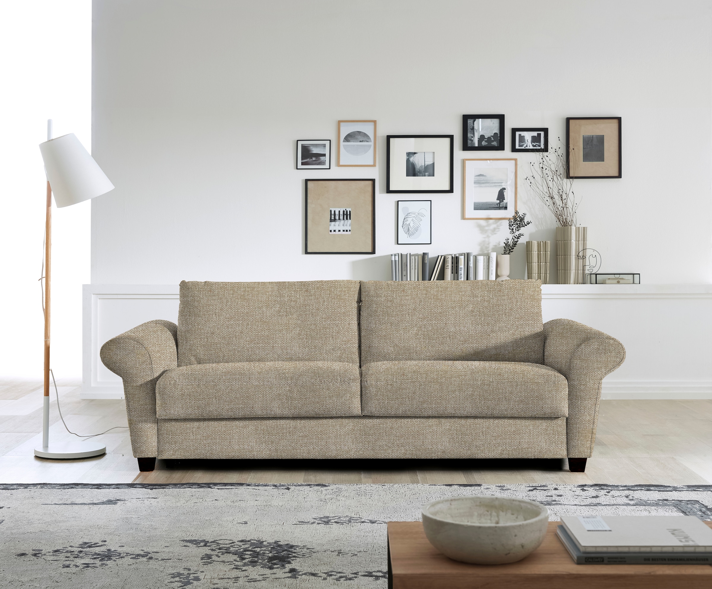 Bali Schlafsofa, stabile Gitterrost-Unterfederung günstig online kaufen