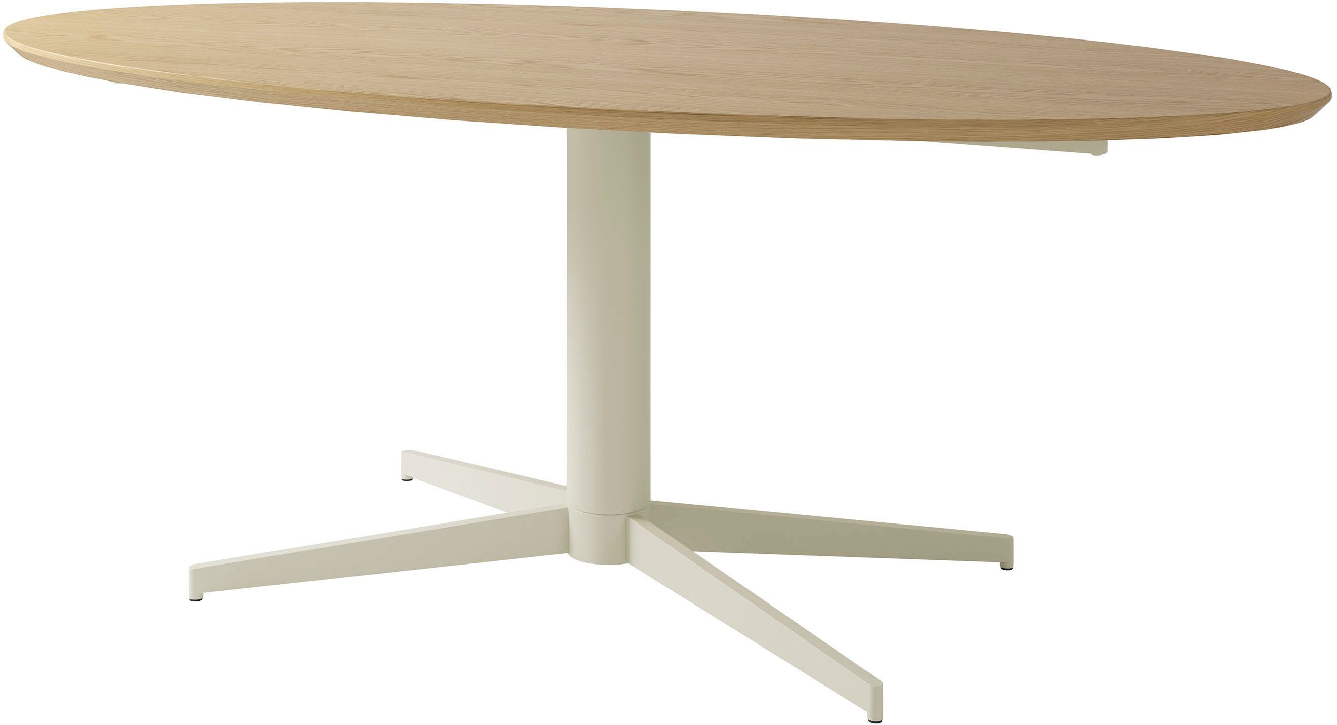 Thumbnail - SCHÖNER WOHNEN-Kollektion Esstisch "FEVIK" 1 Stk. tlg. in 160 cm oder 200 cm, mit Schweizer Kante und Stativuntergestell