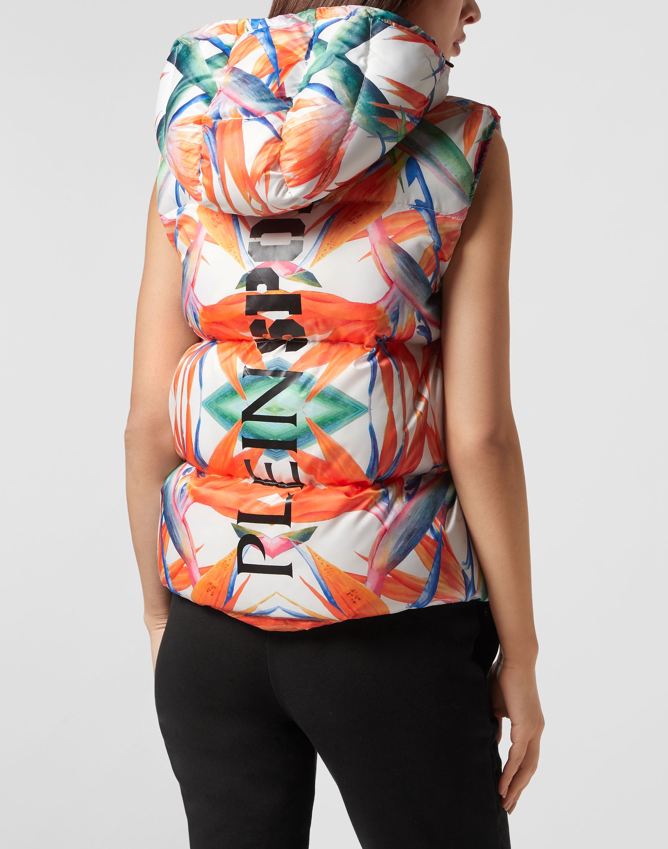 PLEIN SPORT Longweste »Flowers«