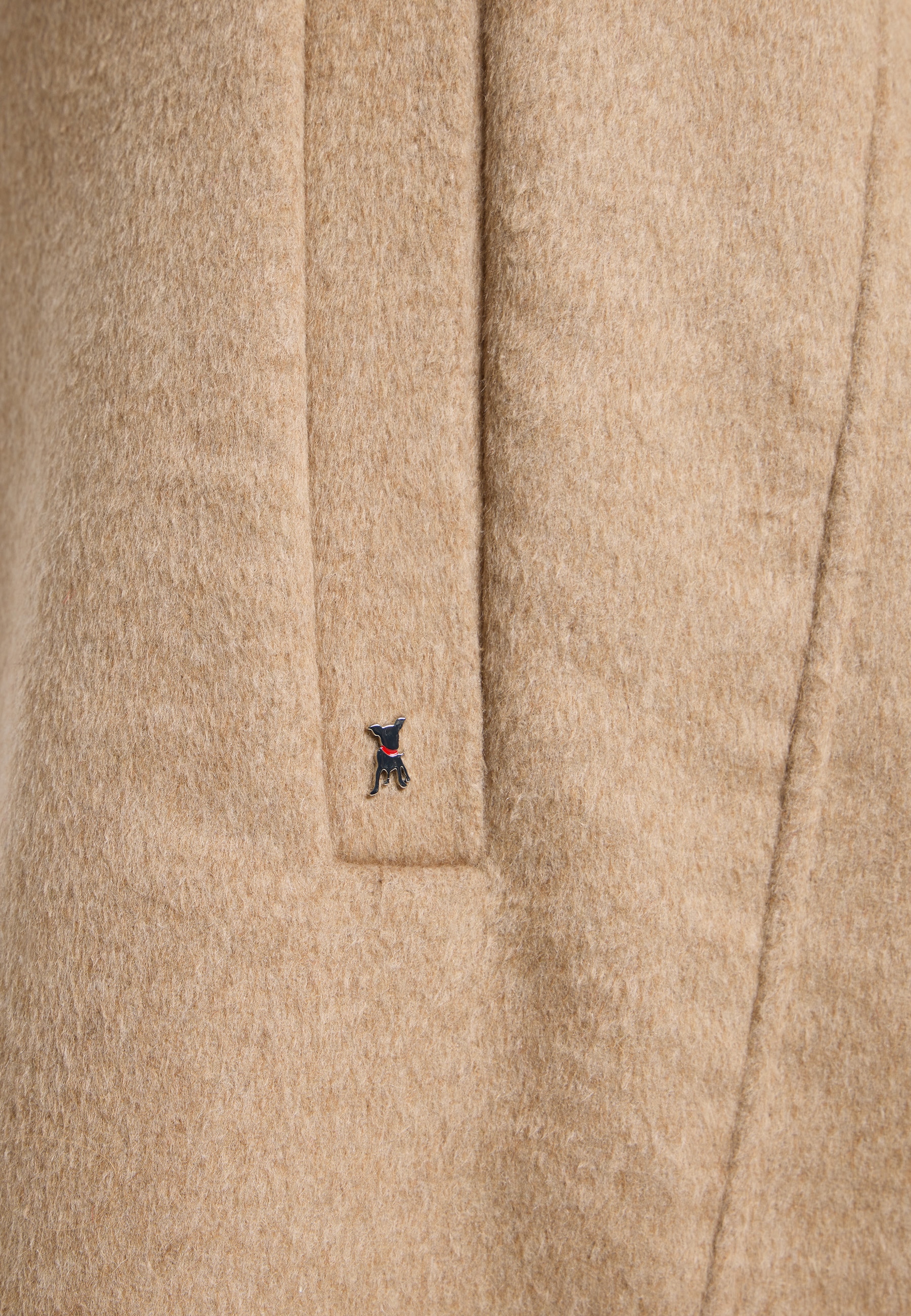 Frieda & Freddies Wollmantel »Wool Coat / Ria«, mit Farb- und Materialkombination
