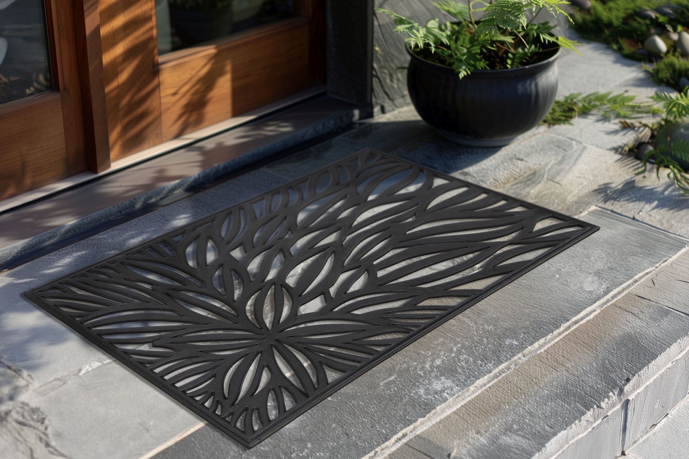 Kayoom Fußmatte "Fußmatte Everyday 225" rechteckig 8 mm Höhe Flachgewebe günstig online kaufen