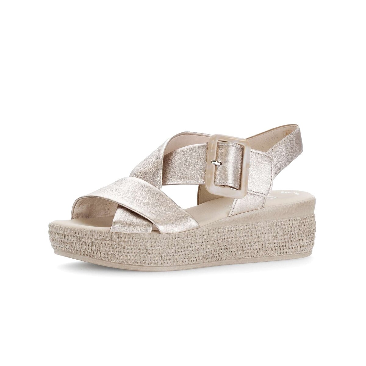 Gabor Plateausandaletten "Plateau Sandale Effektleder" günstig online kaufen