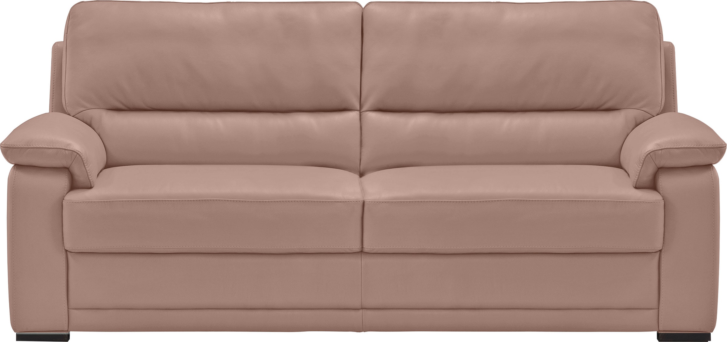 Egoitaliano 2,5-Sitzer »Doris, modernes Designersofa, Ledersofa mit erstklassiger Sitzqualität«, edle Detailverarbeitung, perfekte Polsterung, aus hochwertigem Leder