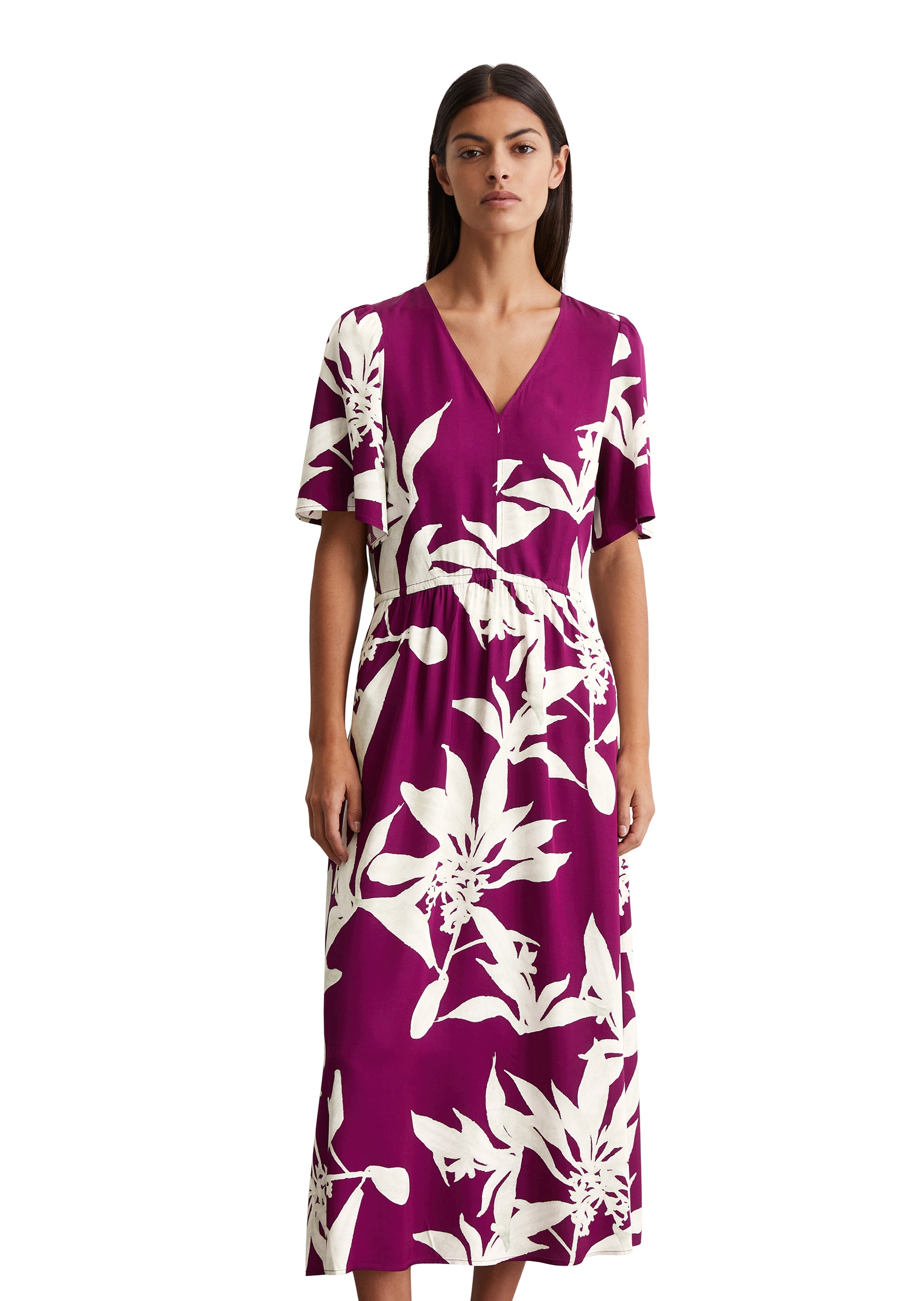 Marc OPolo Druckkleid "aus fließendem Viskose-Twill" günstig online kaufen