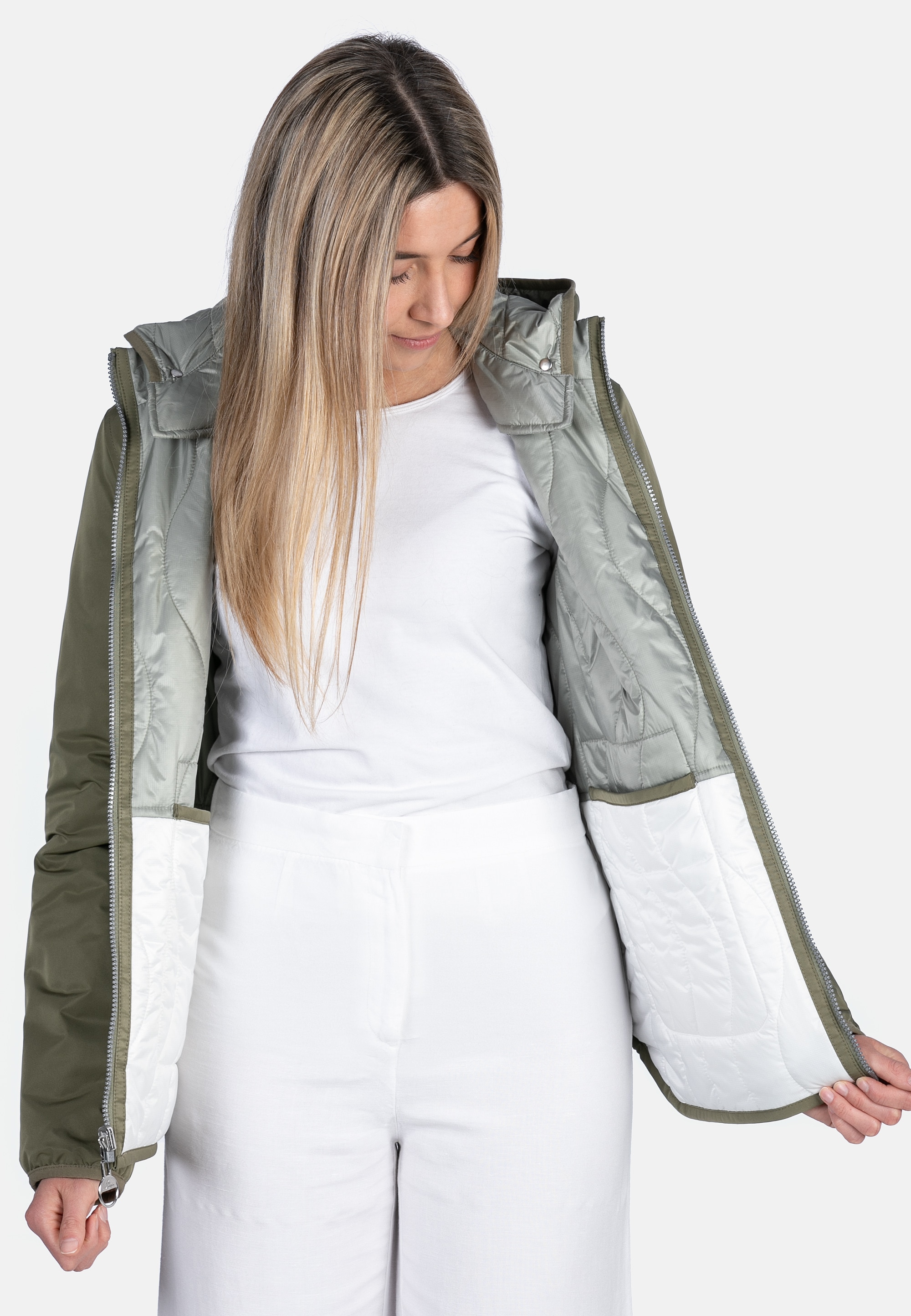 New Canadian Steppjacke »Banksia«, mit abnehmbarer Funktionskapuze