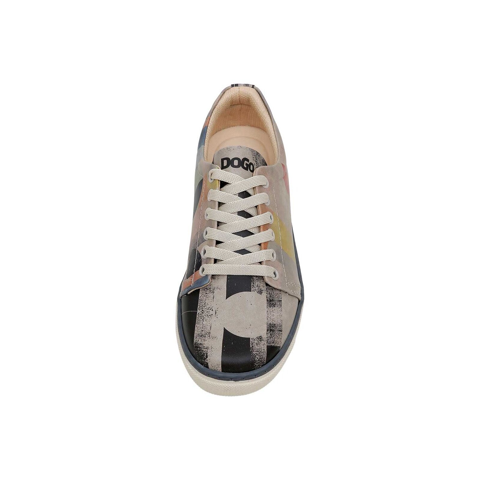 DOGO Classic Geometric Shapes Sneaker Gray 37 3