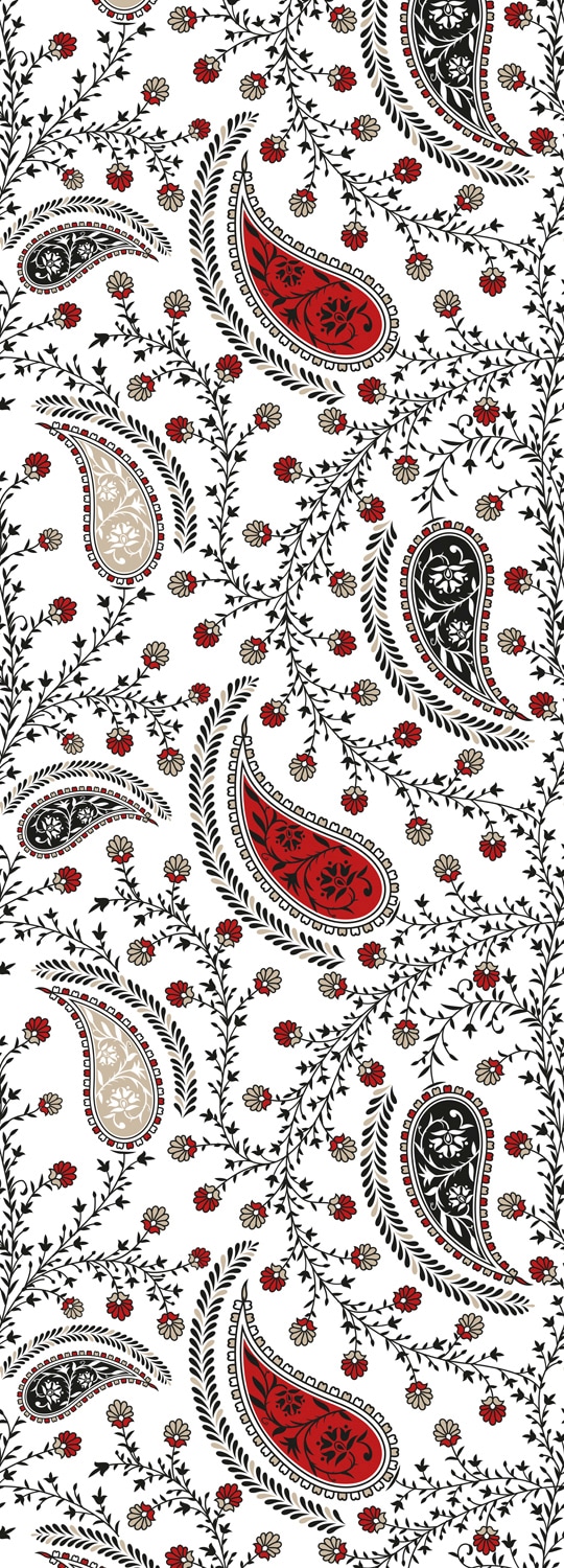 queence Vinyltapete "Melek" Barock Kunst bedruckt glatt 90x250cm, selbstklebend, kinderleichte Anbringung, Sticker