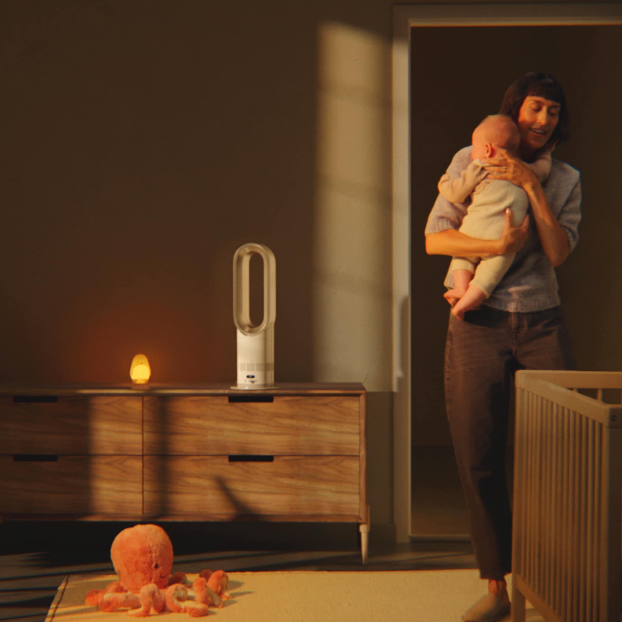 DYSON Standventilator »AM15 Hot&Cool HF1,  2 in 1 Ventilator & Heizlüfter für jede Jahreszeit« Air Multiplier, Sleep-Timer, 10 Einstellungen, App-Anbindung