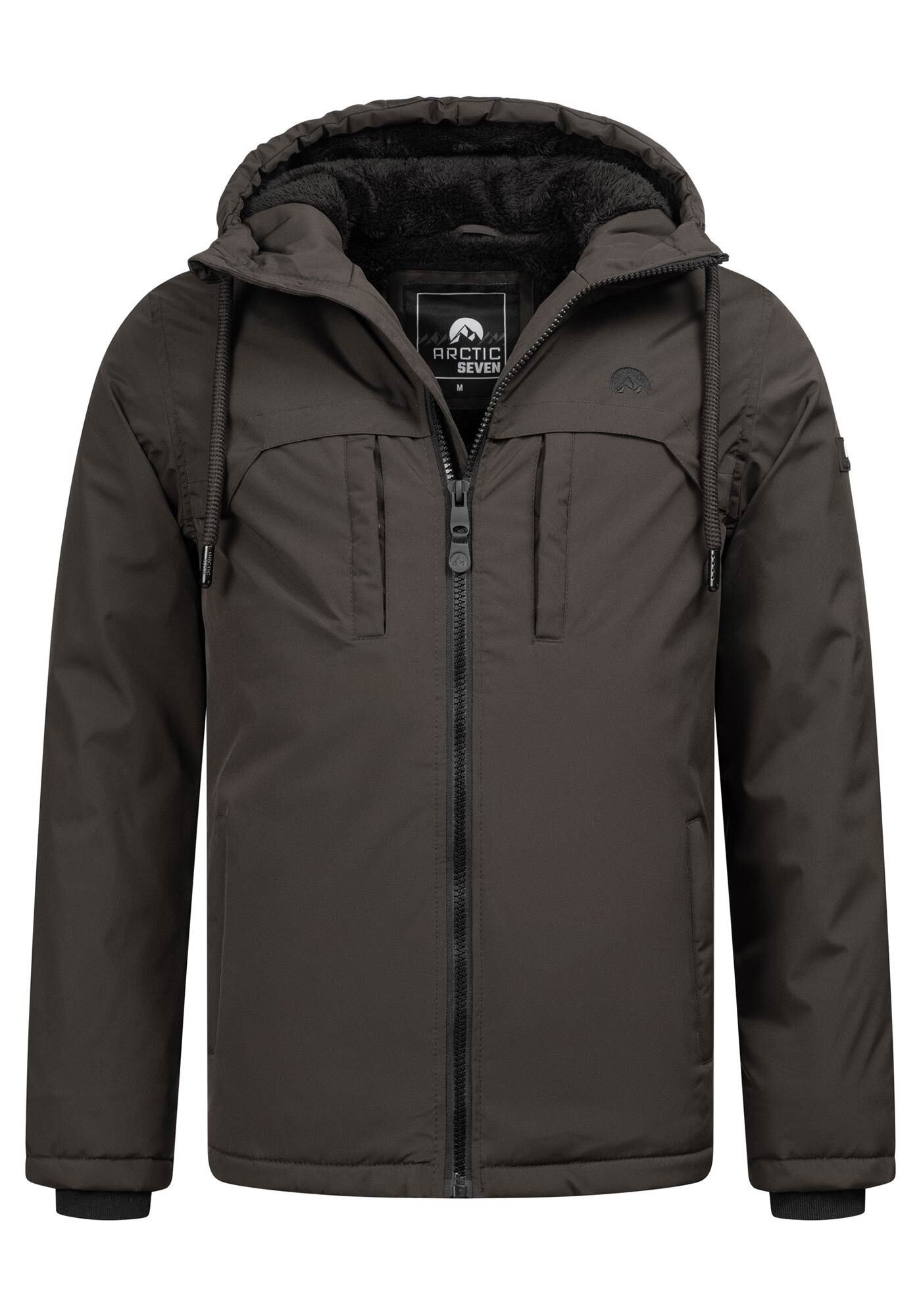 Arctic Seven Winterjacke »ASIvaar«, Mit warmem Teddyfell gefüttert
