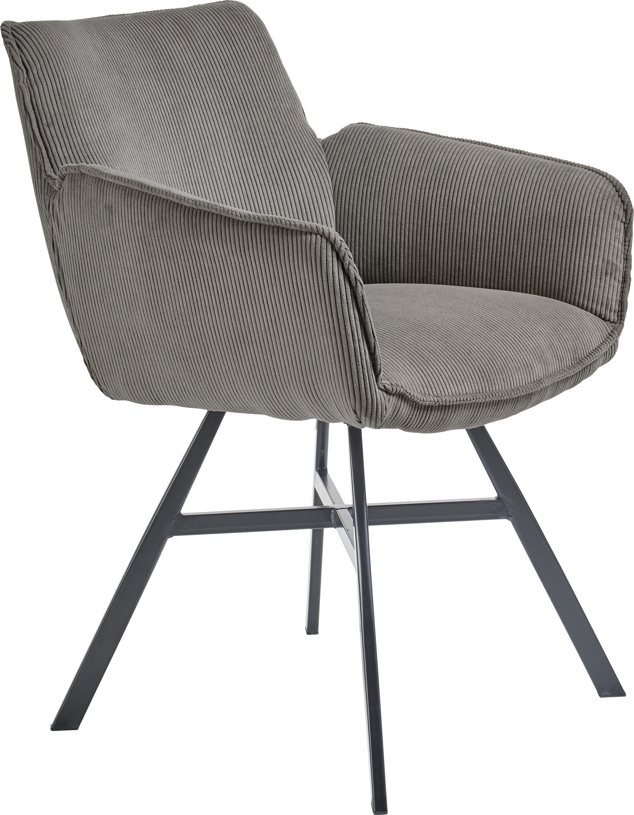 set one by Musterring Armlehnstuhl "Frisco" () 2er Set, 4-Fußgestell, Sitzh günstig online kaufen