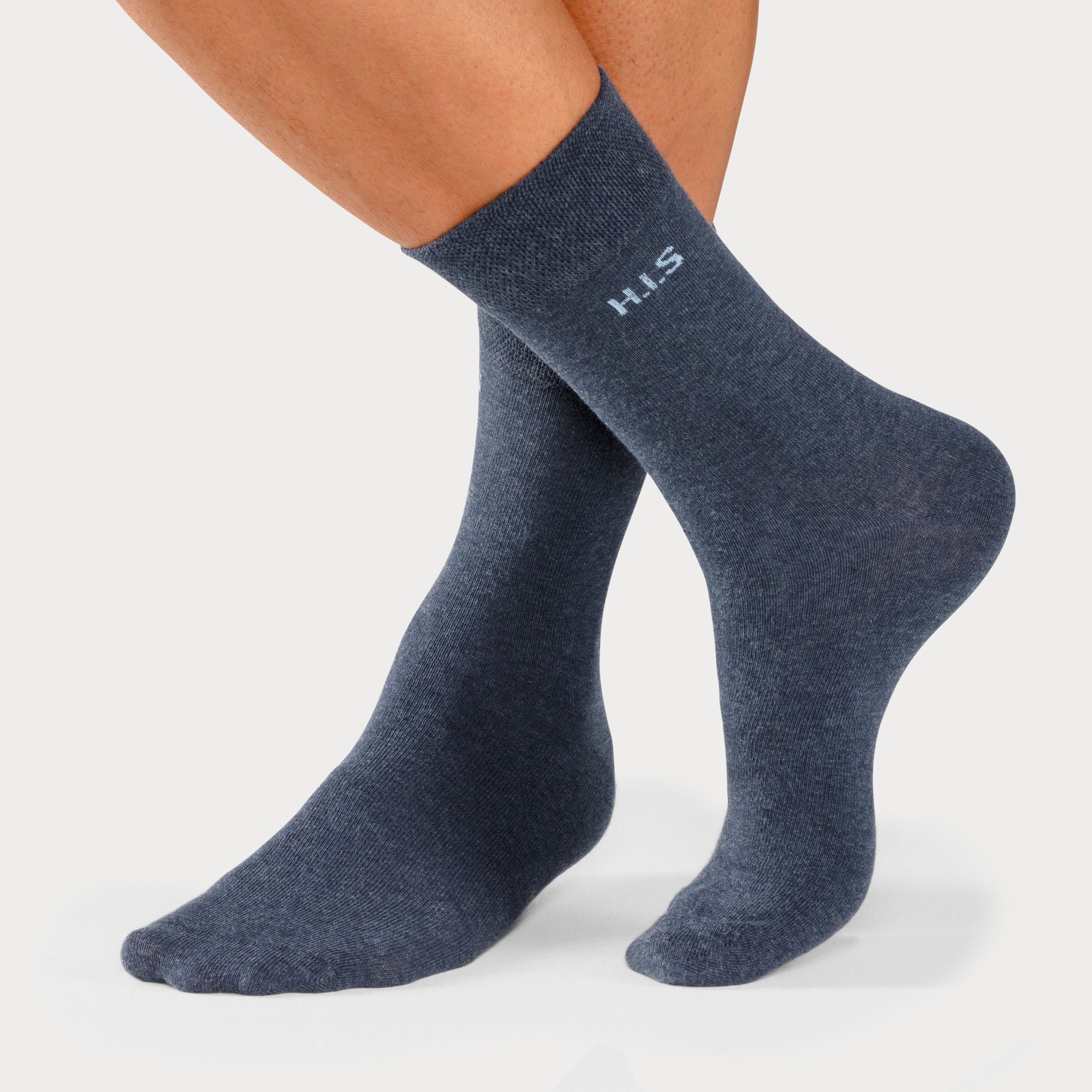 H.I.S Socken, (4 Paar), mit druckfreiem kaufen BAUR | Bündchen online