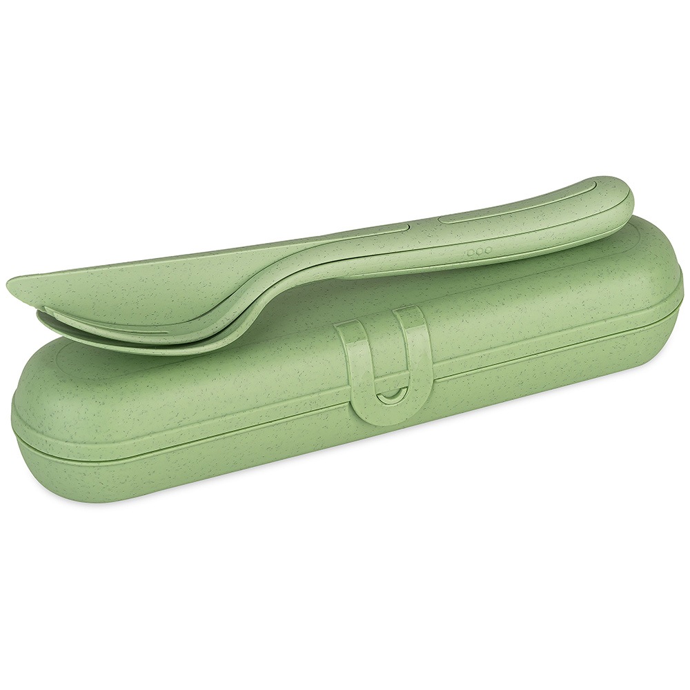 KOZIOL Besteck-Set "KLIKK READY Besteck Etui + Besteckset"