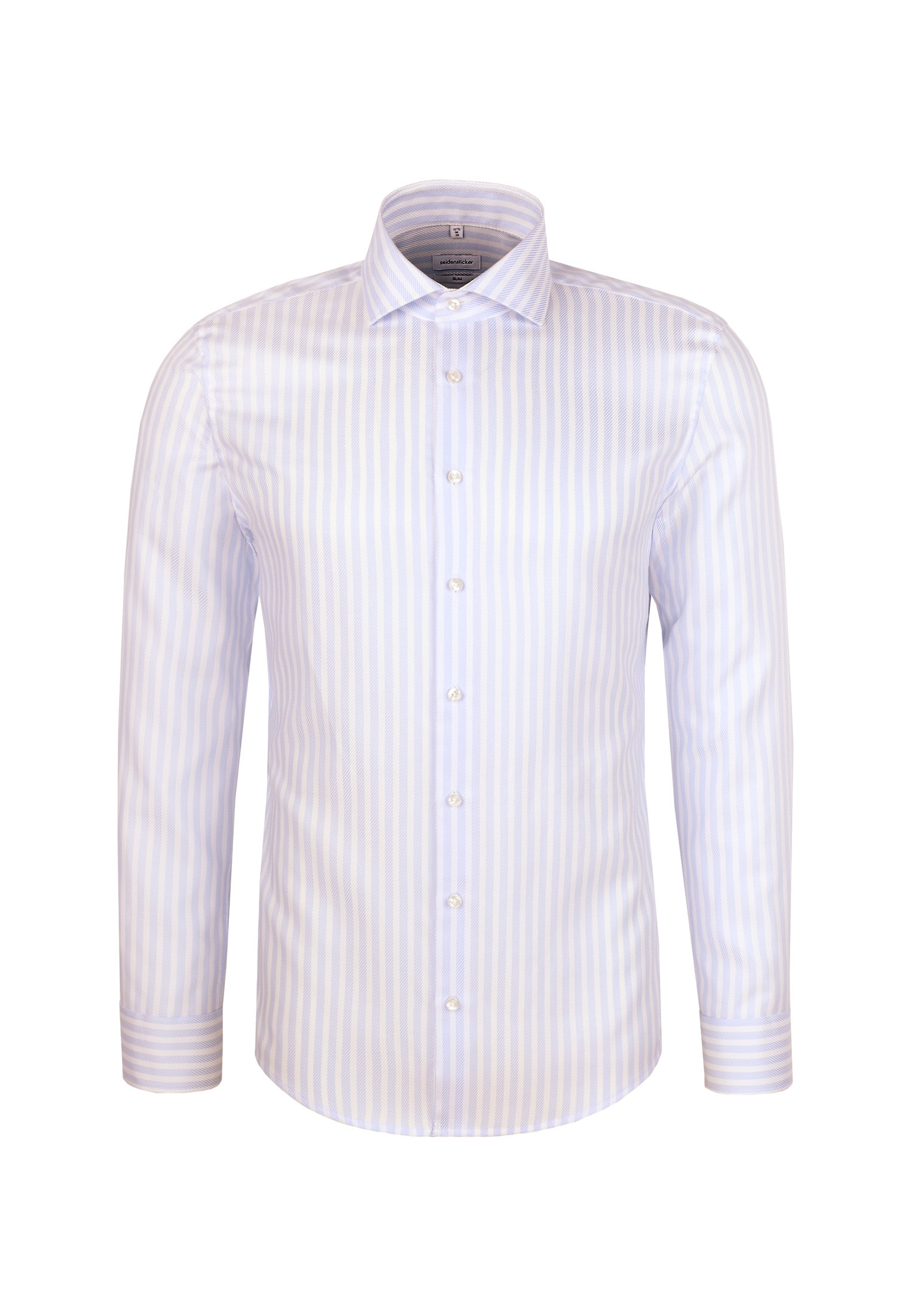 seidensticker Businesshemd »Schwarze Rose« Slim 1/1 Kentkragen Gestreift