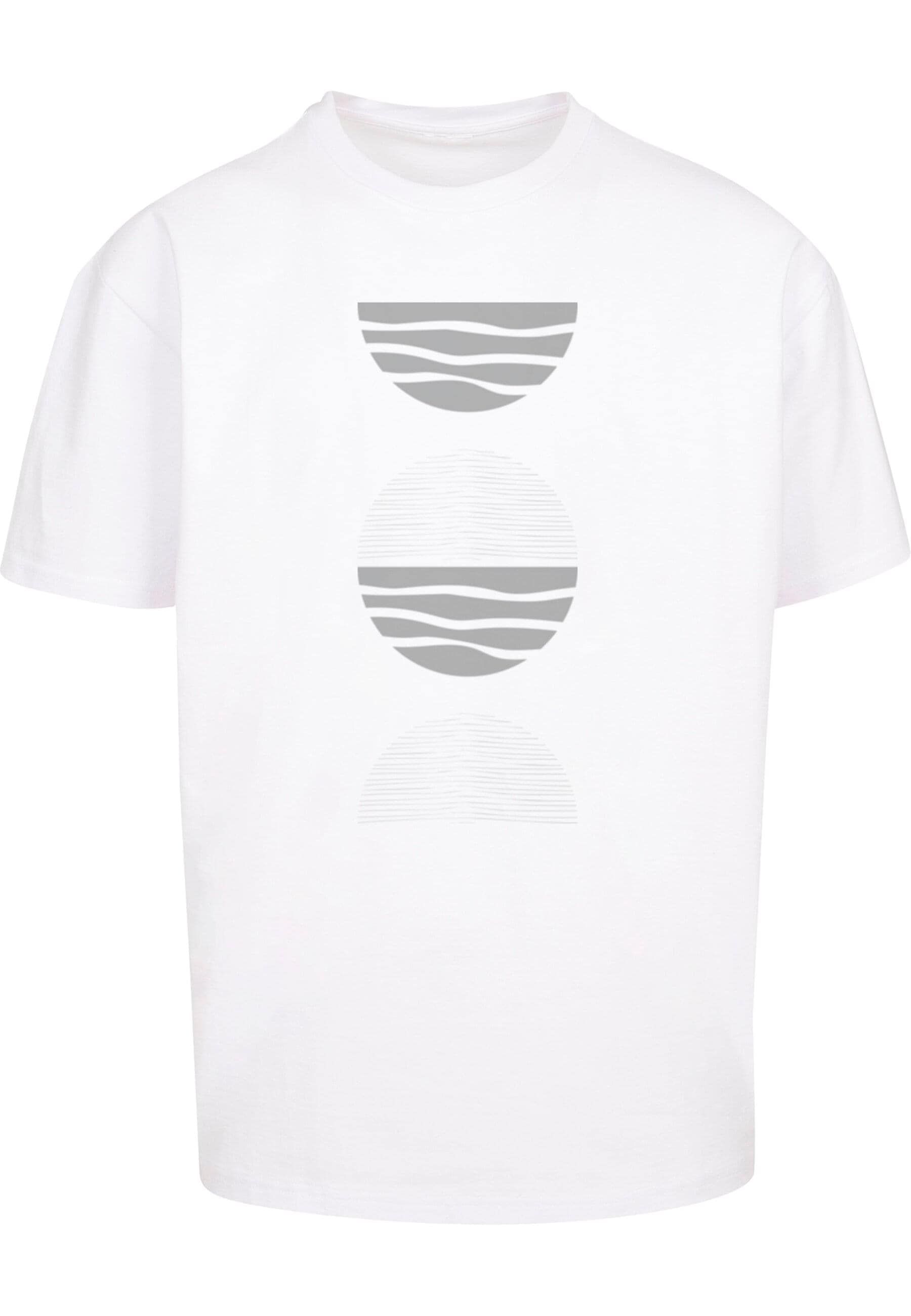 Merchcode T-Shirt "Merchcode Abstract Waves T-Shirt", 1 Stk. günstig online kaufen
