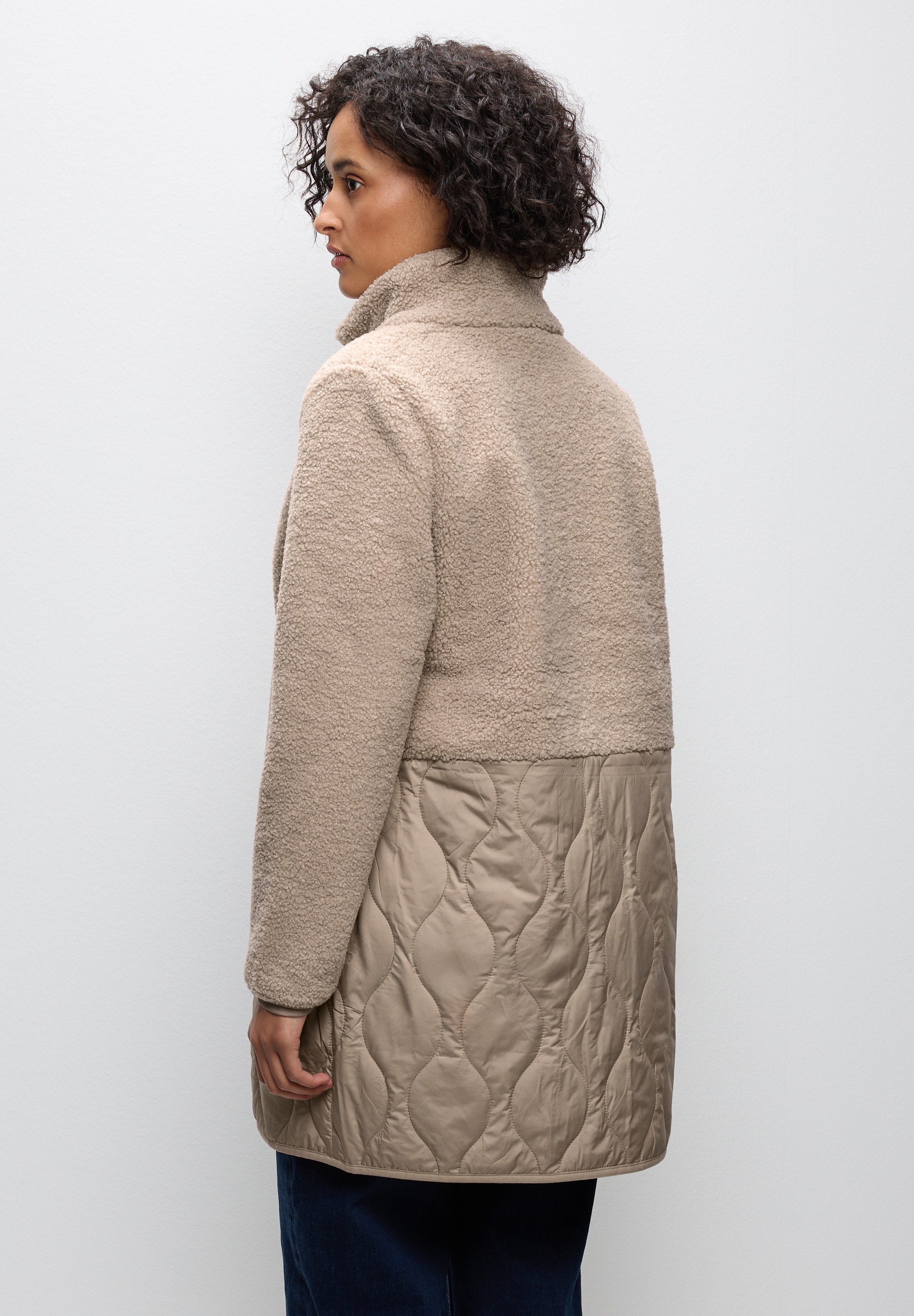 STREET ONE Outdoorjacke, mit Strukturmix günstig online kaufen