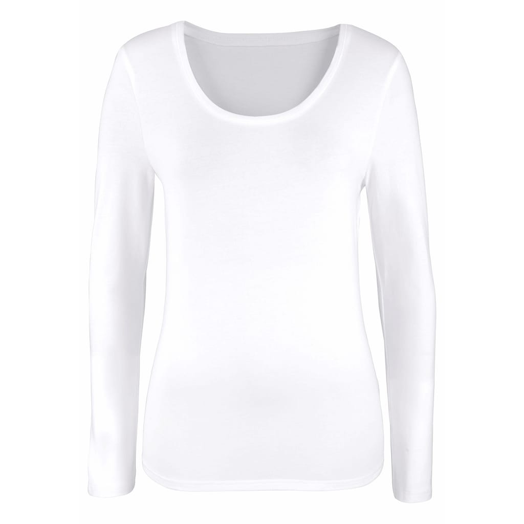 Vivance Langarmshirt, (2er-Pack)