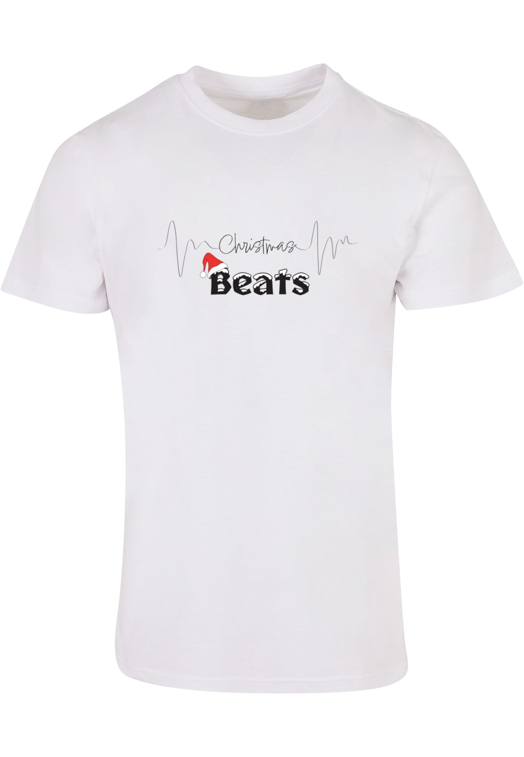 Merchcode T-Shirt "Merchcode Herren Christmas beats Basic Round Neck T-Shir günstig online kaufen