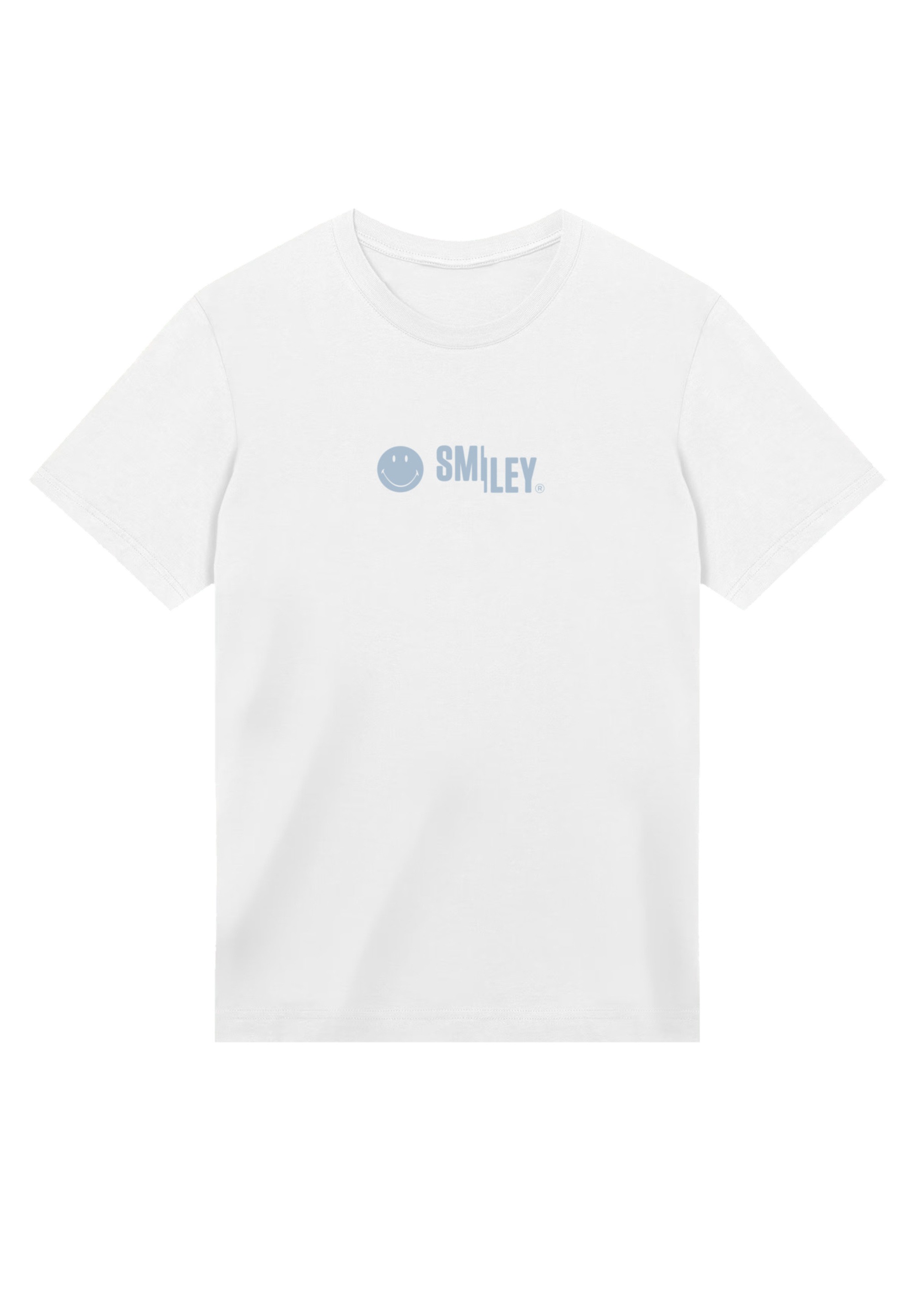 F4NT4STIC T-Shirt »SMILEY blue«, Premium Qualität