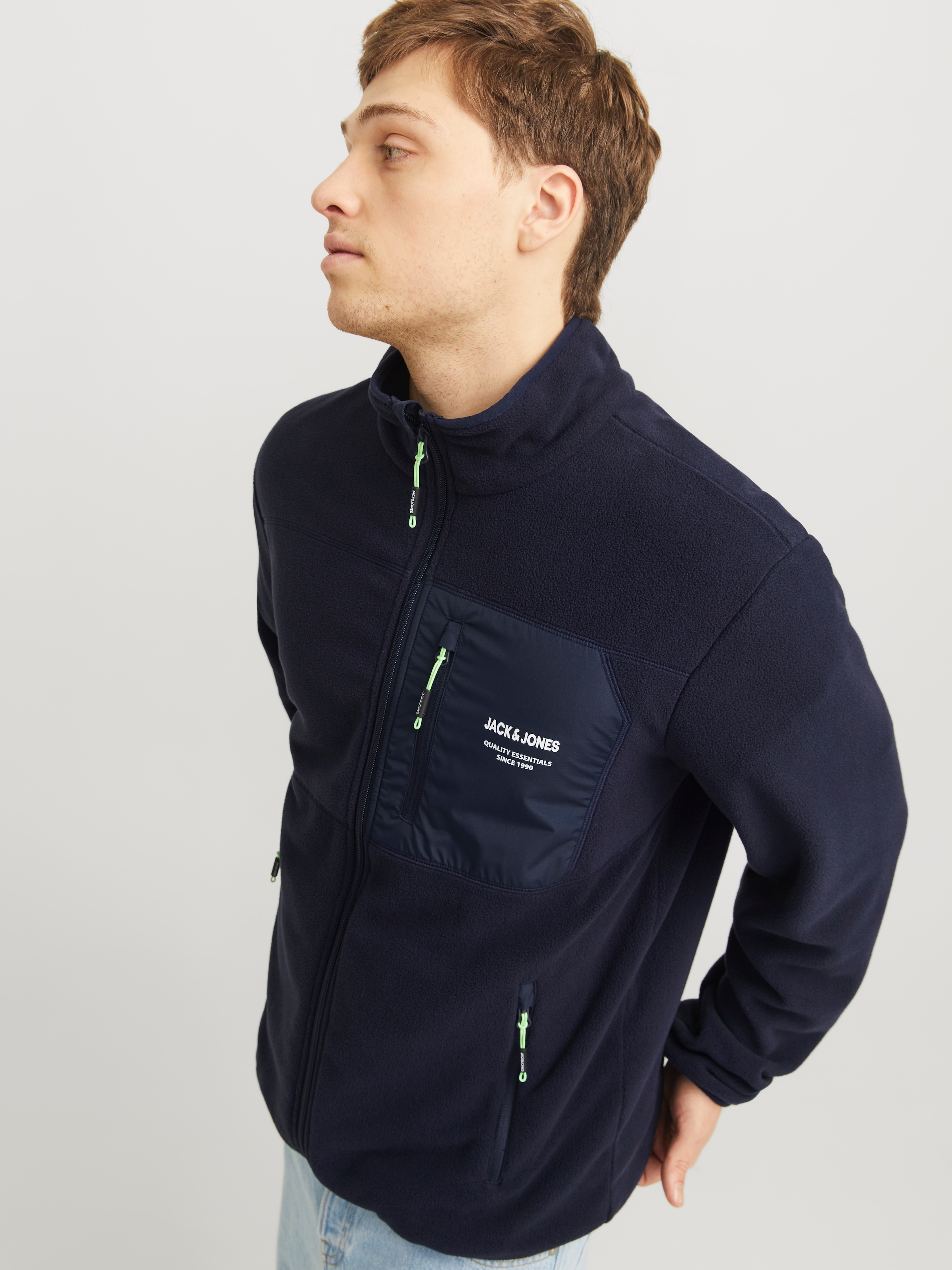 Jack & Jones Outdoorjacke »JJTHEO FLEECE JACKET«