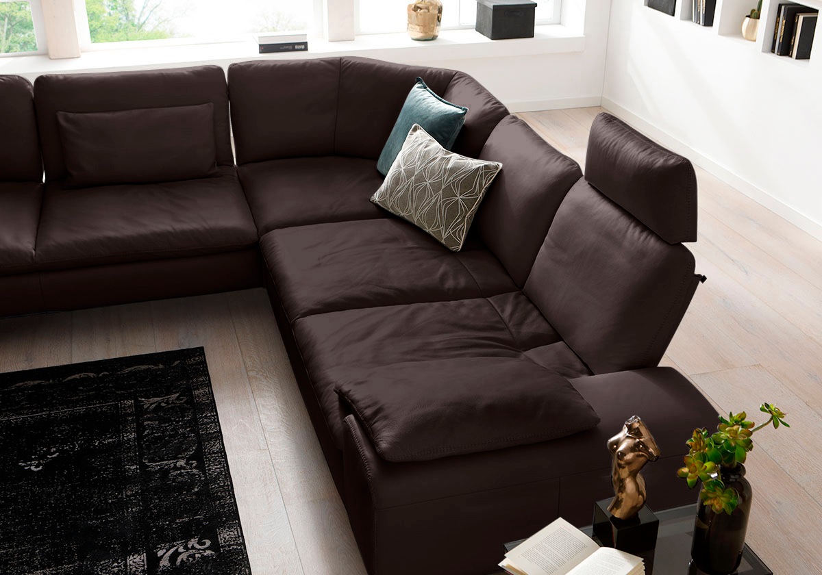 W.SCHILLIG Ecksofa "valentinoo, Designsofa, elegant und bequem, L-Form" mit günstig online kaufen