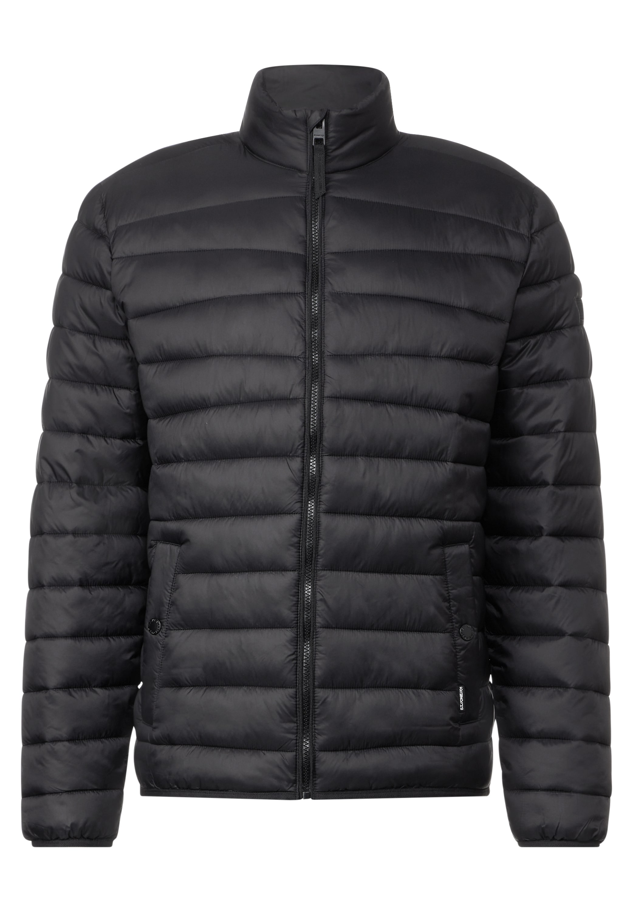 STREET ONE MEN Steppjacke, ohne Kapuze, in Unifarbe