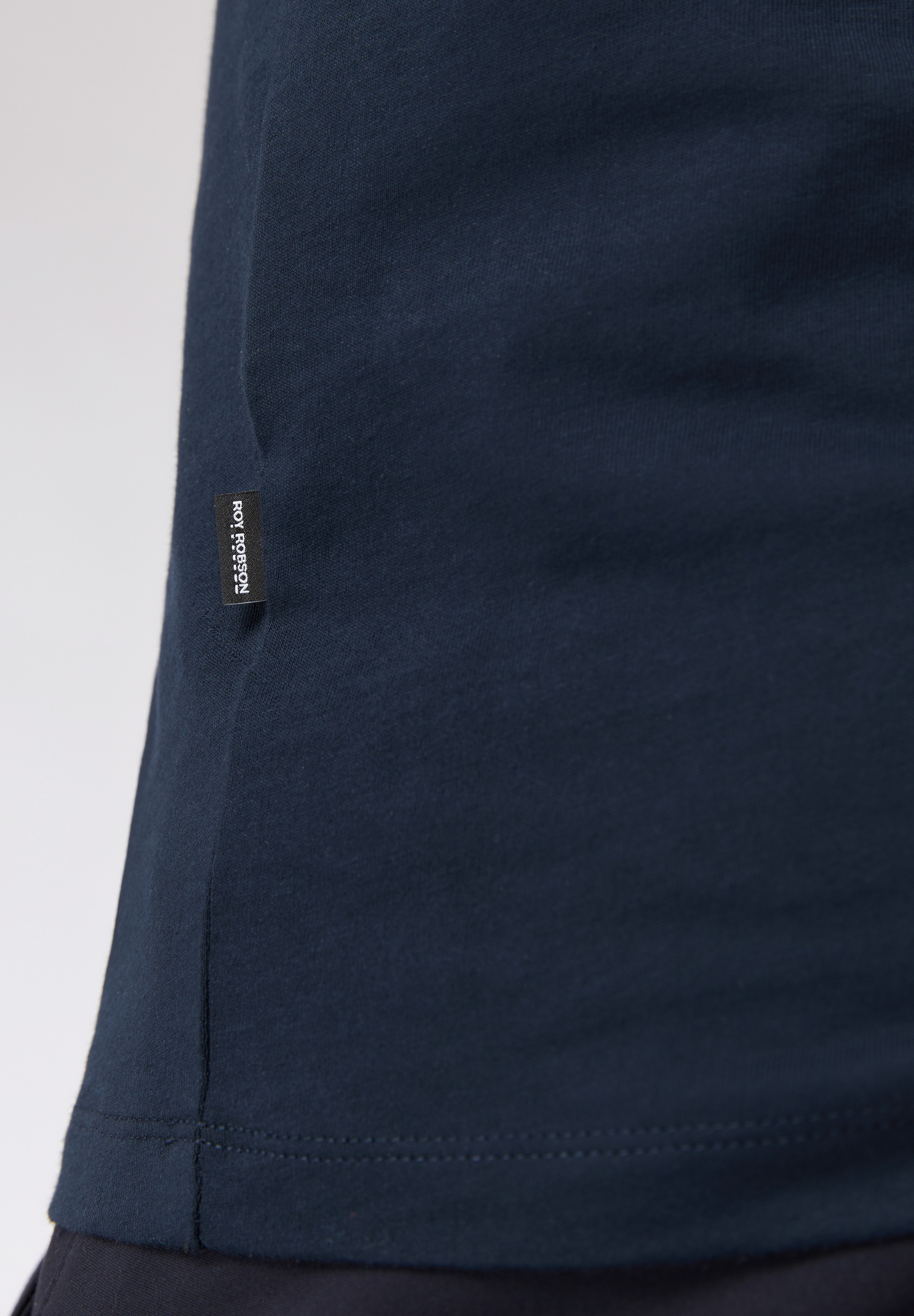 Roy Robson Longshirt »Rippkragen - Weicher Griff«