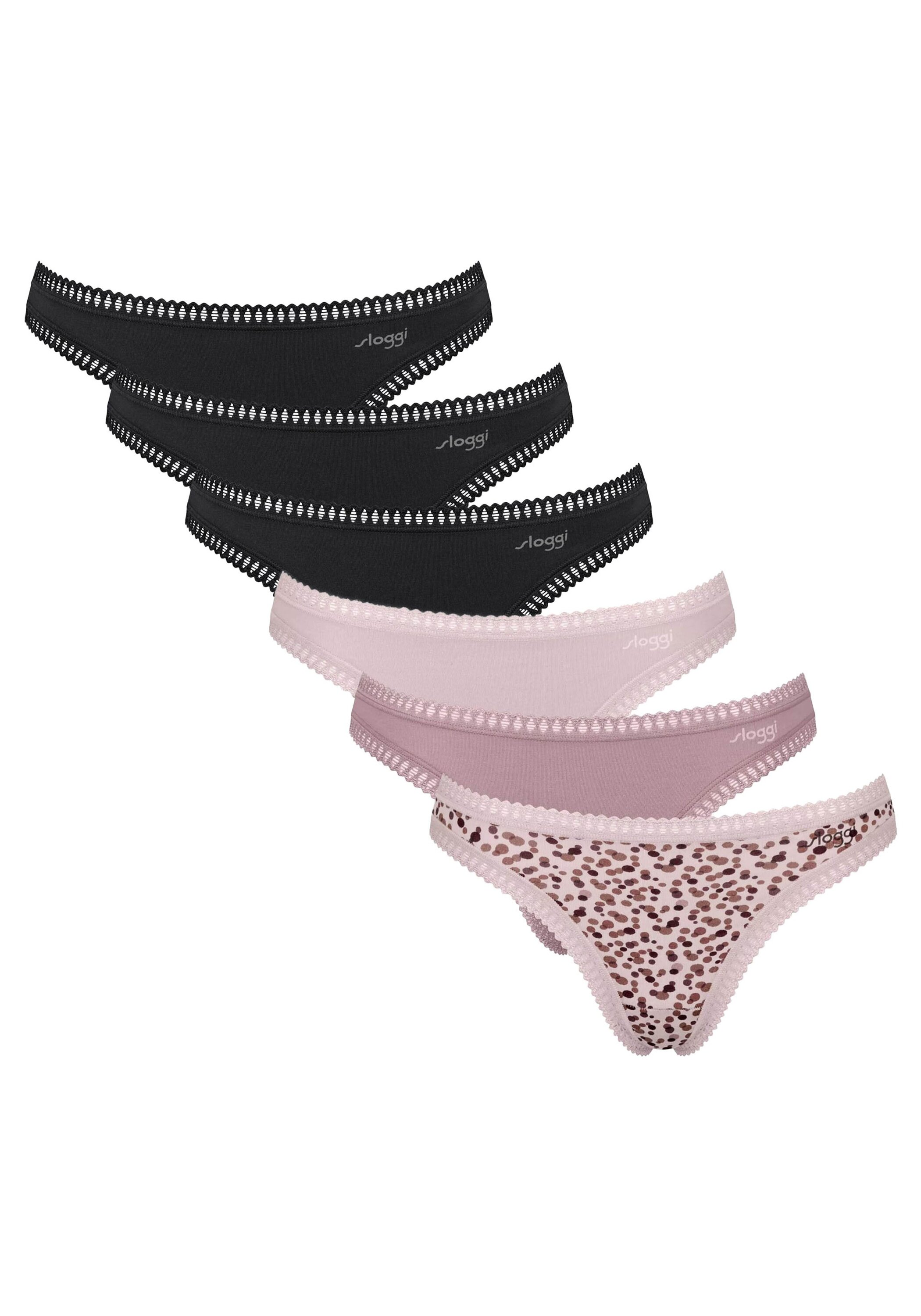 sloggi String "String GO Crush String C6P 6er Pack"