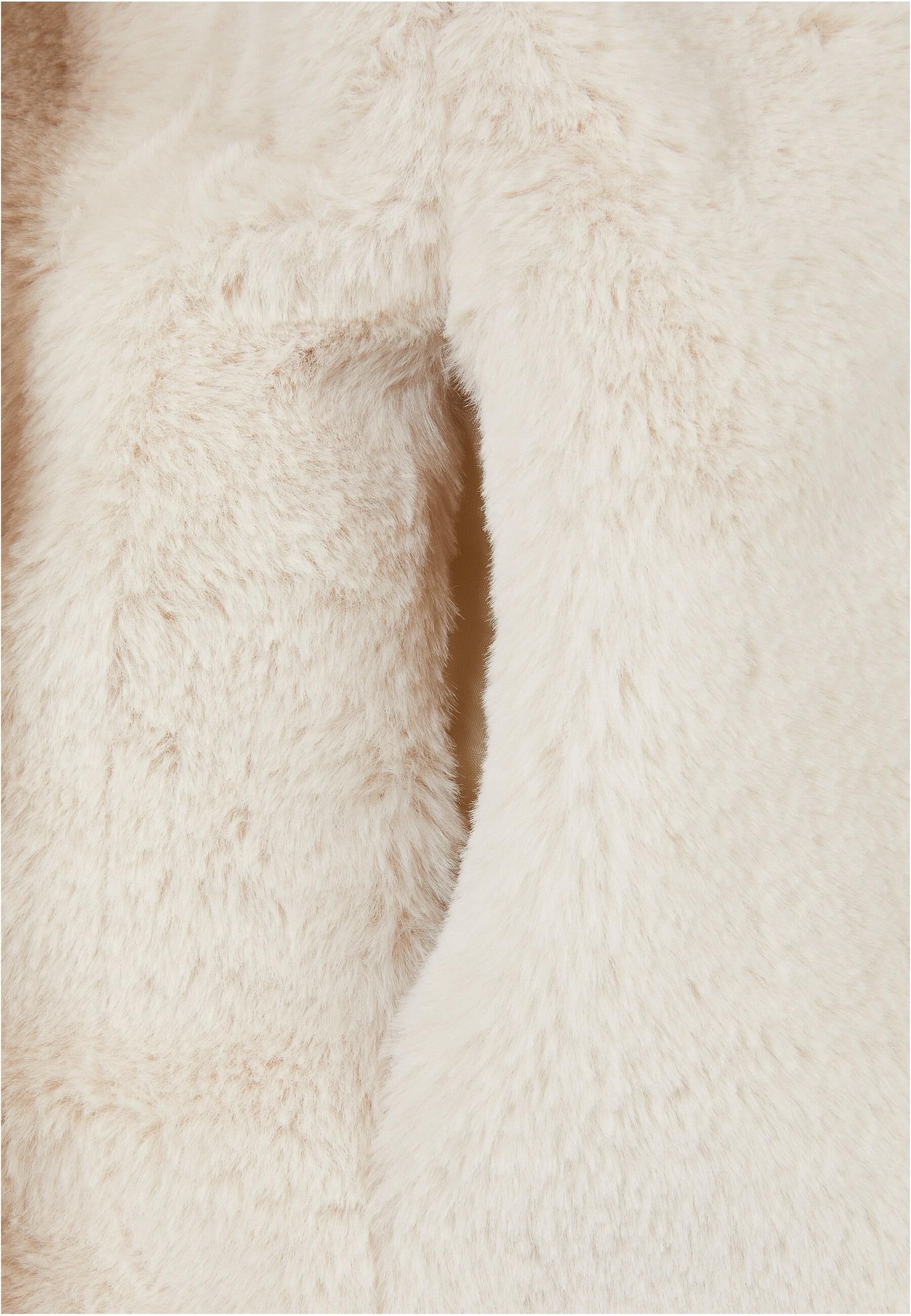URBAN CLASSICS Winterjacke »Urban Classics Damen Ladies Lapel Teddy Jacket«, (1 St.), ohne Kapuze
