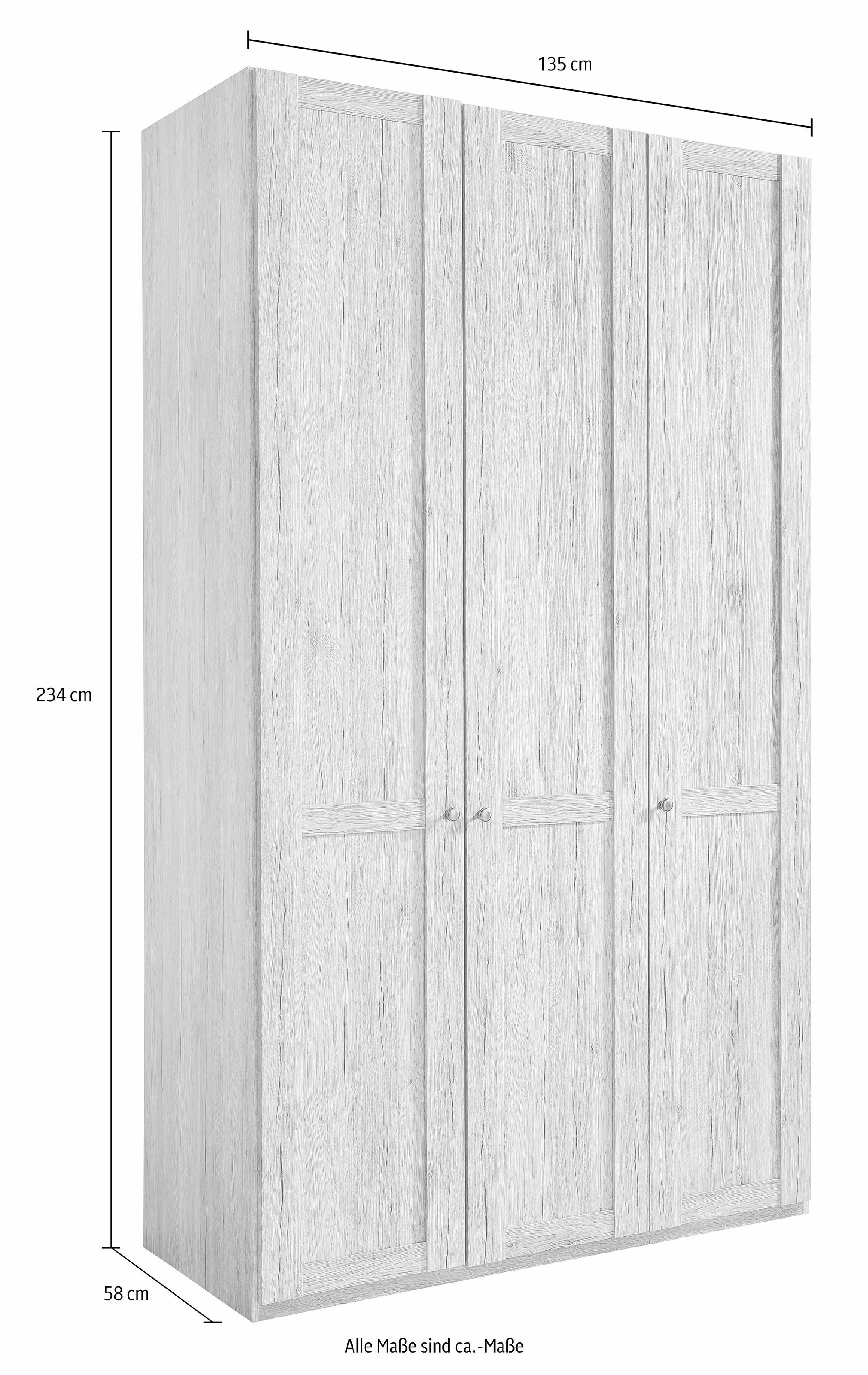 Wimex Kleiderschrank »New York, Wäscheschrank, Garderobe, Aufbewahrung«, in vielen Breiten, individuelles Stauraumwunder, Höhe 208 oder 236cm