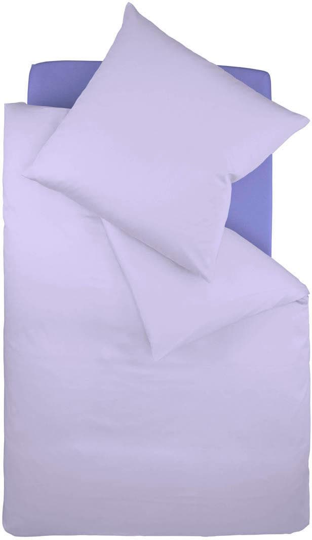 fleuresse Bettwäsche "Colours in 135x200, 155x220 oder 200x200 cm" 2 Stk. Bettwäsche aus 100% Baumwolle, uni, mit Reißverschluss