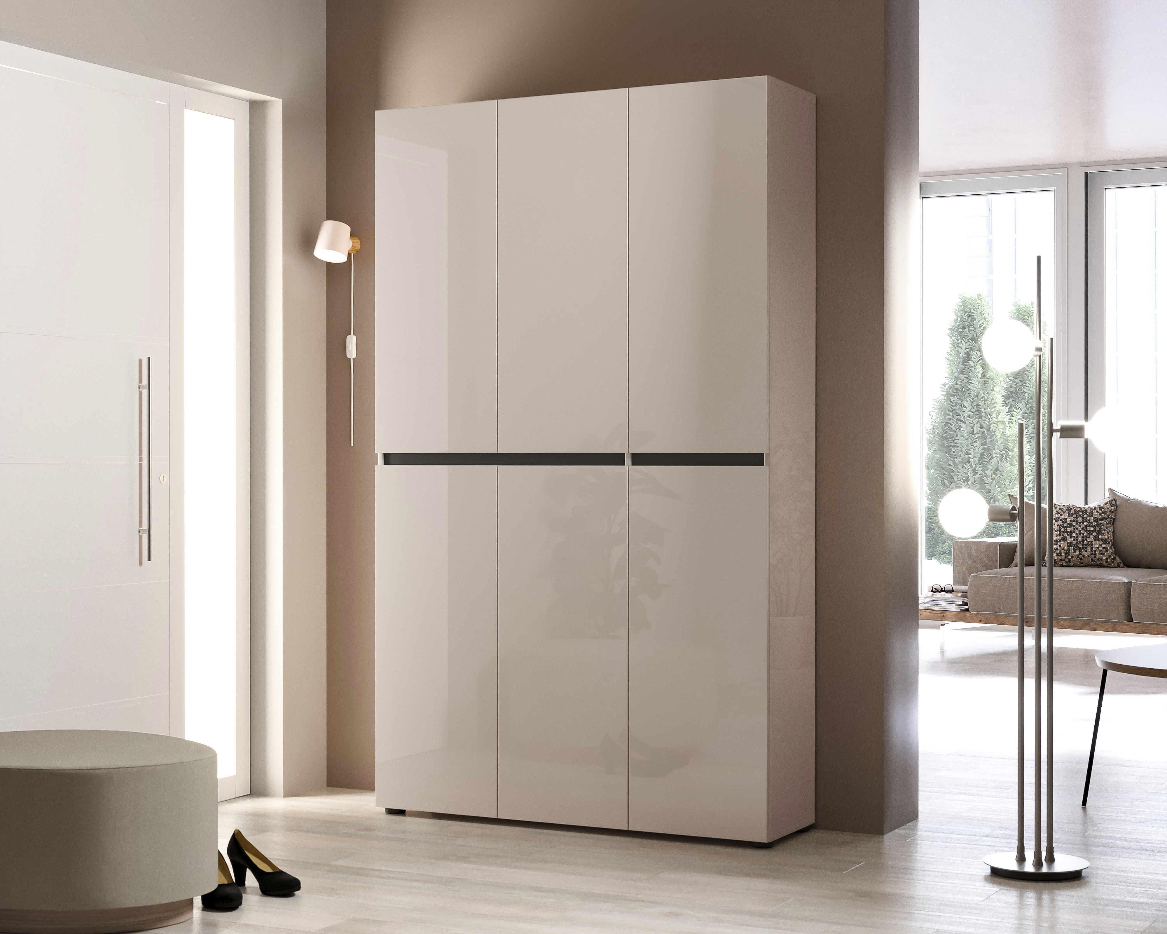 INOSIGN Schuhschrank "Mister" Breite 120 cm, Höhe 200 cm, 6 Türen günstig online kaufen