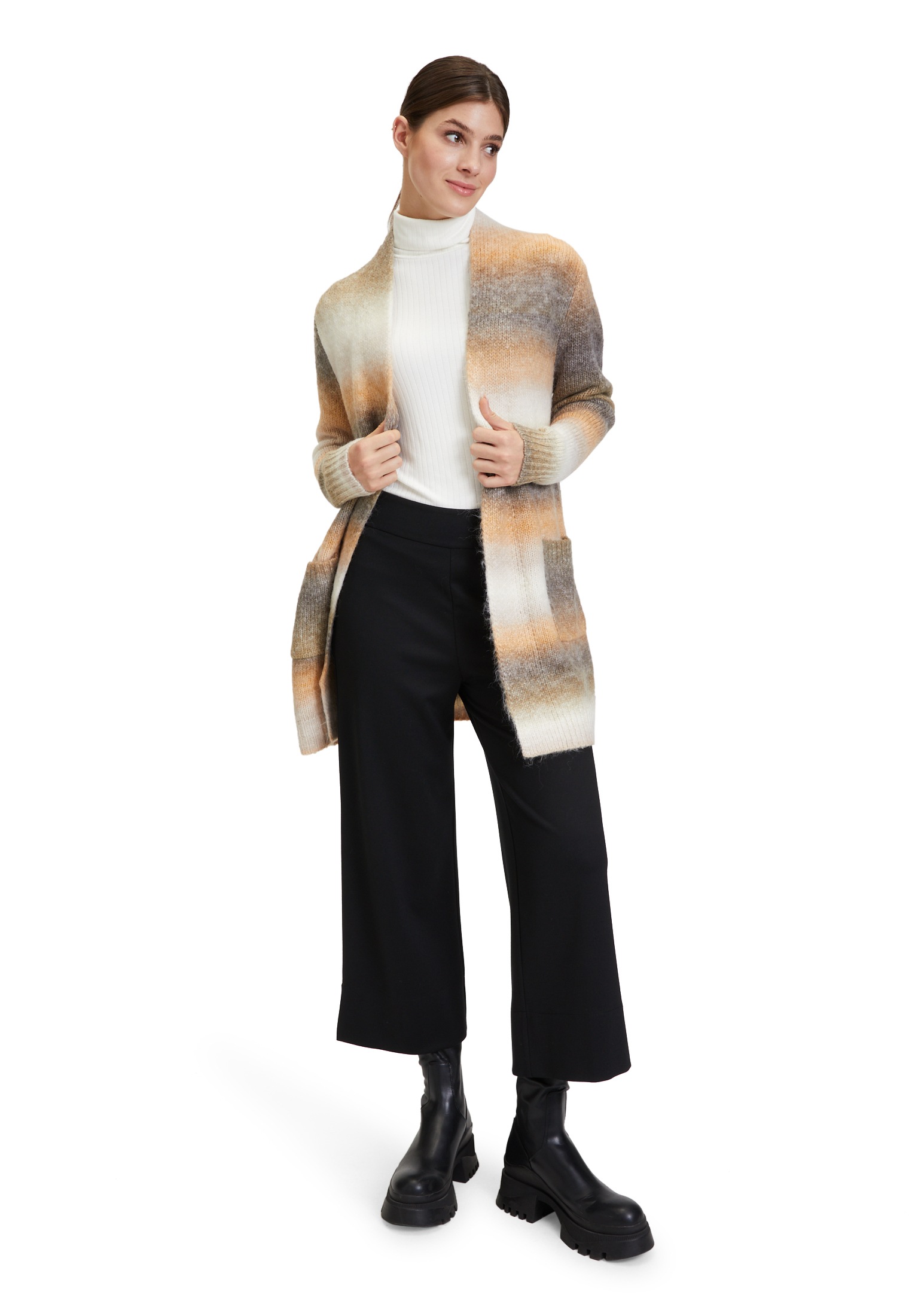 Cartoon Strickjacke »Cartoon Strick-Cardigan mit Taschen«, Taschen