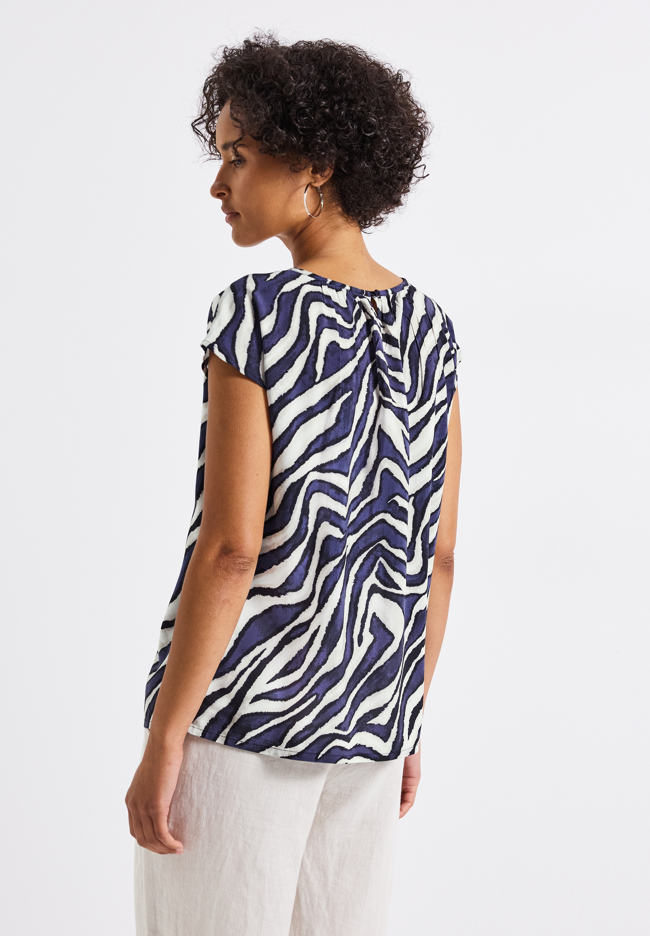 STREET ONE Blusentop, aus softer Viskose