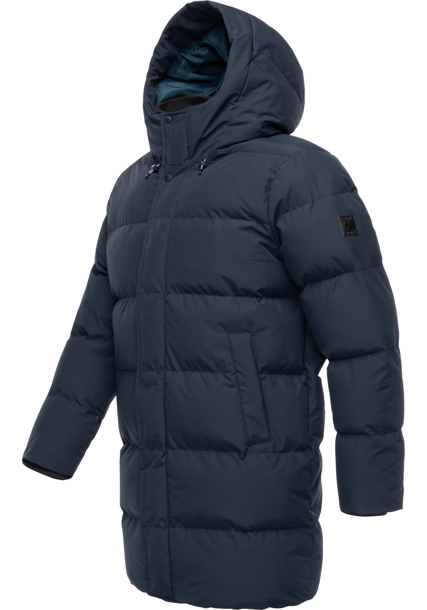 Ragwear Wintermantel "Nortday", Wasserdichter Winter Steppmantel mit Kapuze günstig online kaufen