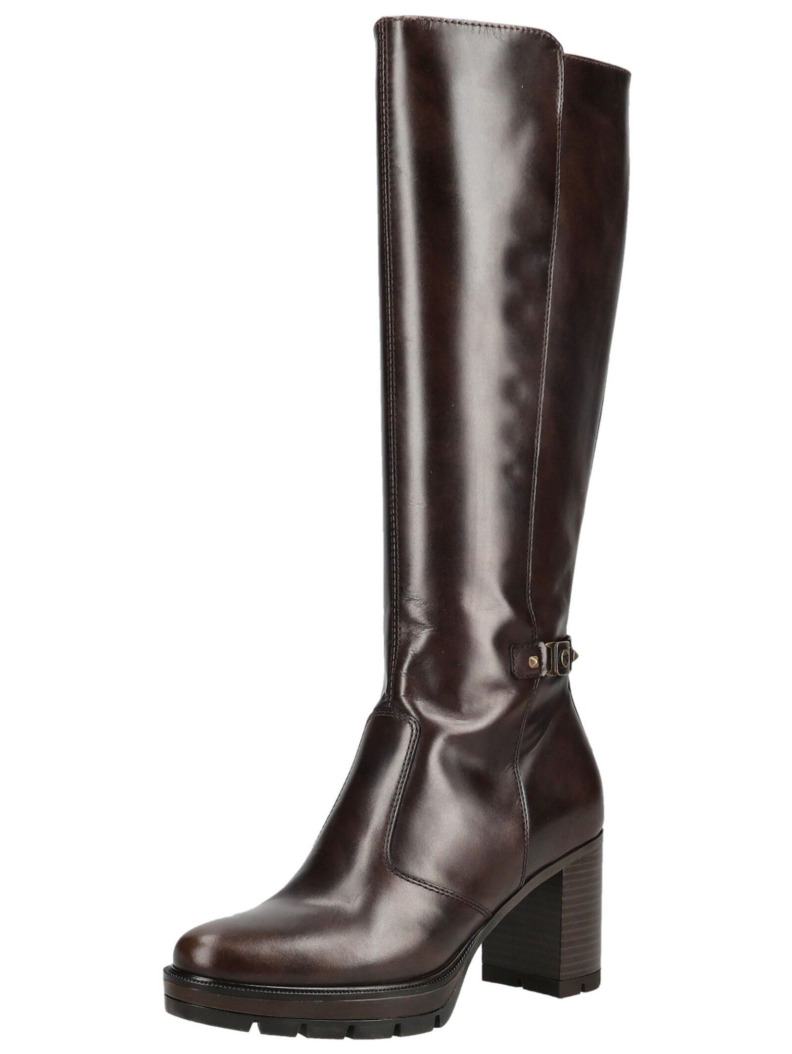 Nero Giardini High-Heel-Stiefel "Nero Giardini Stiefel Leder/Textil"