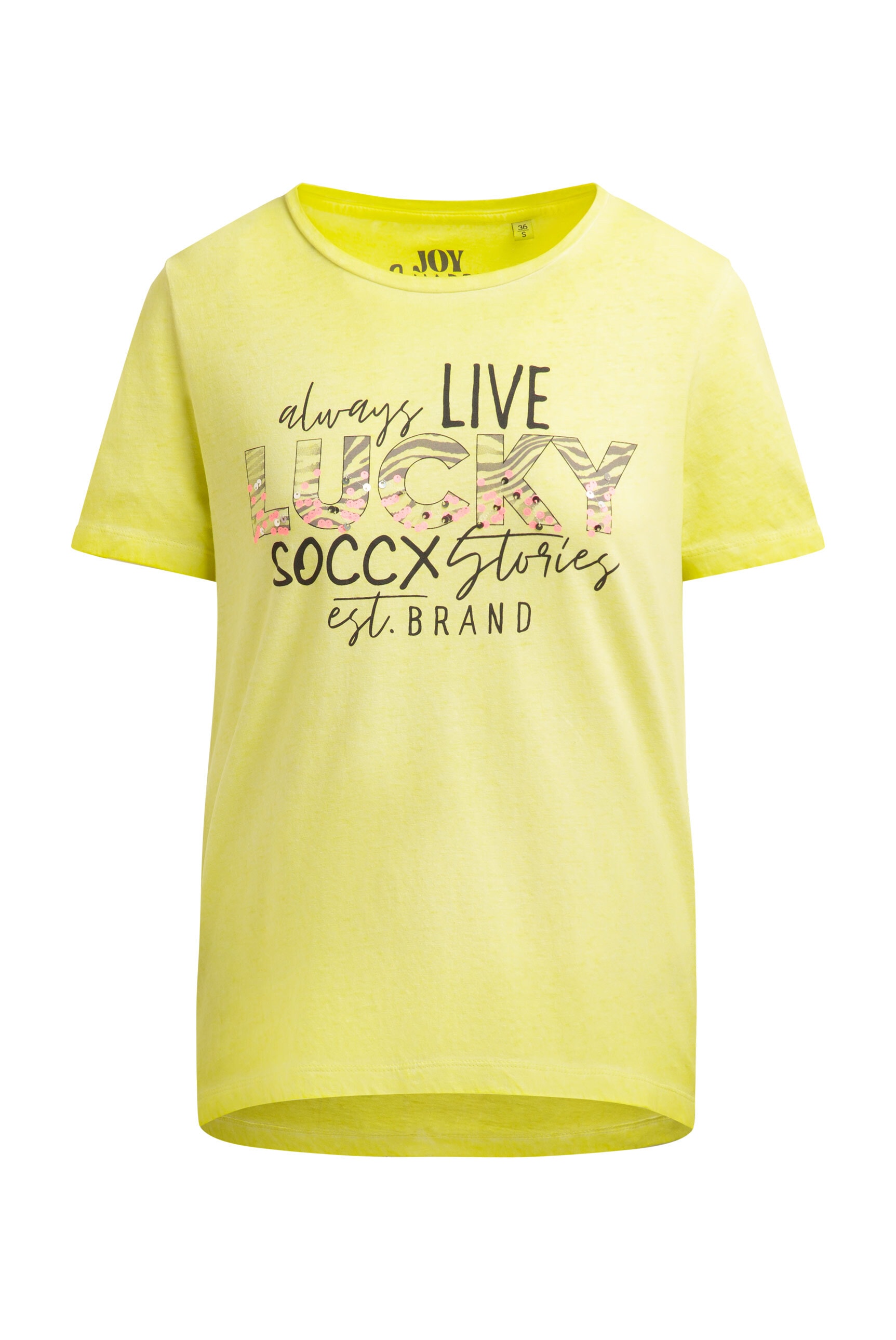 SOCCX Rundhalsshirt aus Baumwolle