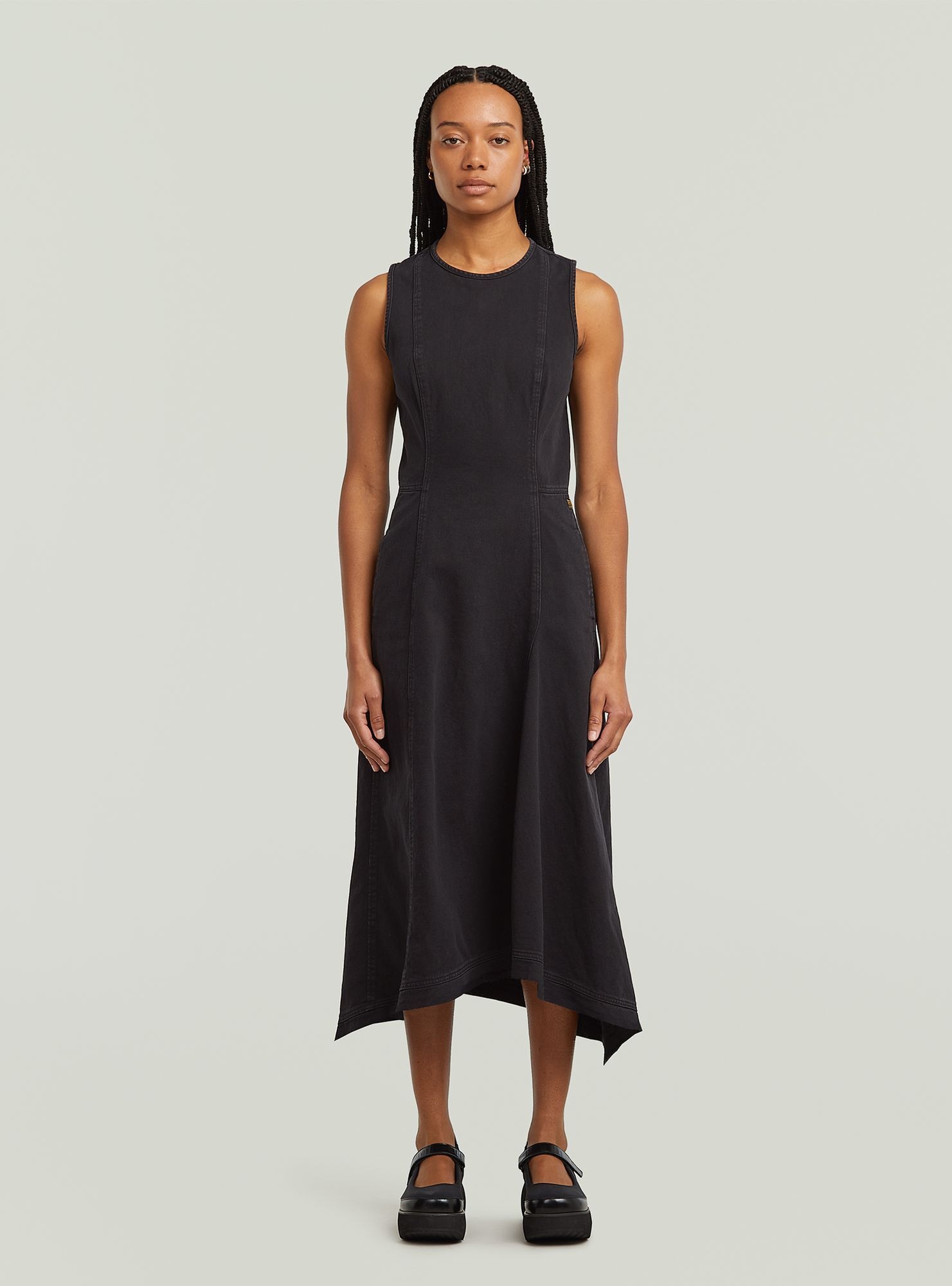 G-STAR Bodykleid "Corset Flare Kleid" günstig online kaufen