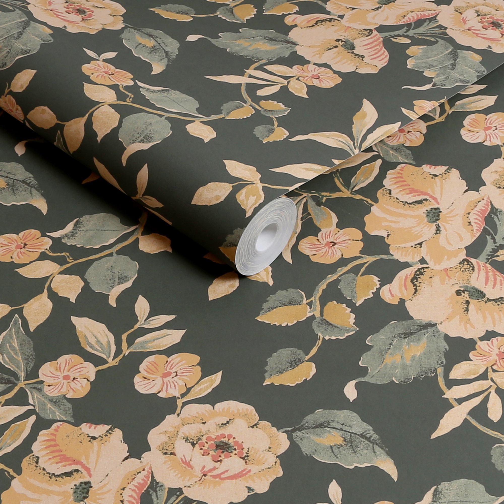 LAURA ASHLEY Vliestapete »Alyworth Trail Fern«, geblümt, 10mx52cm (ca. 5m2)