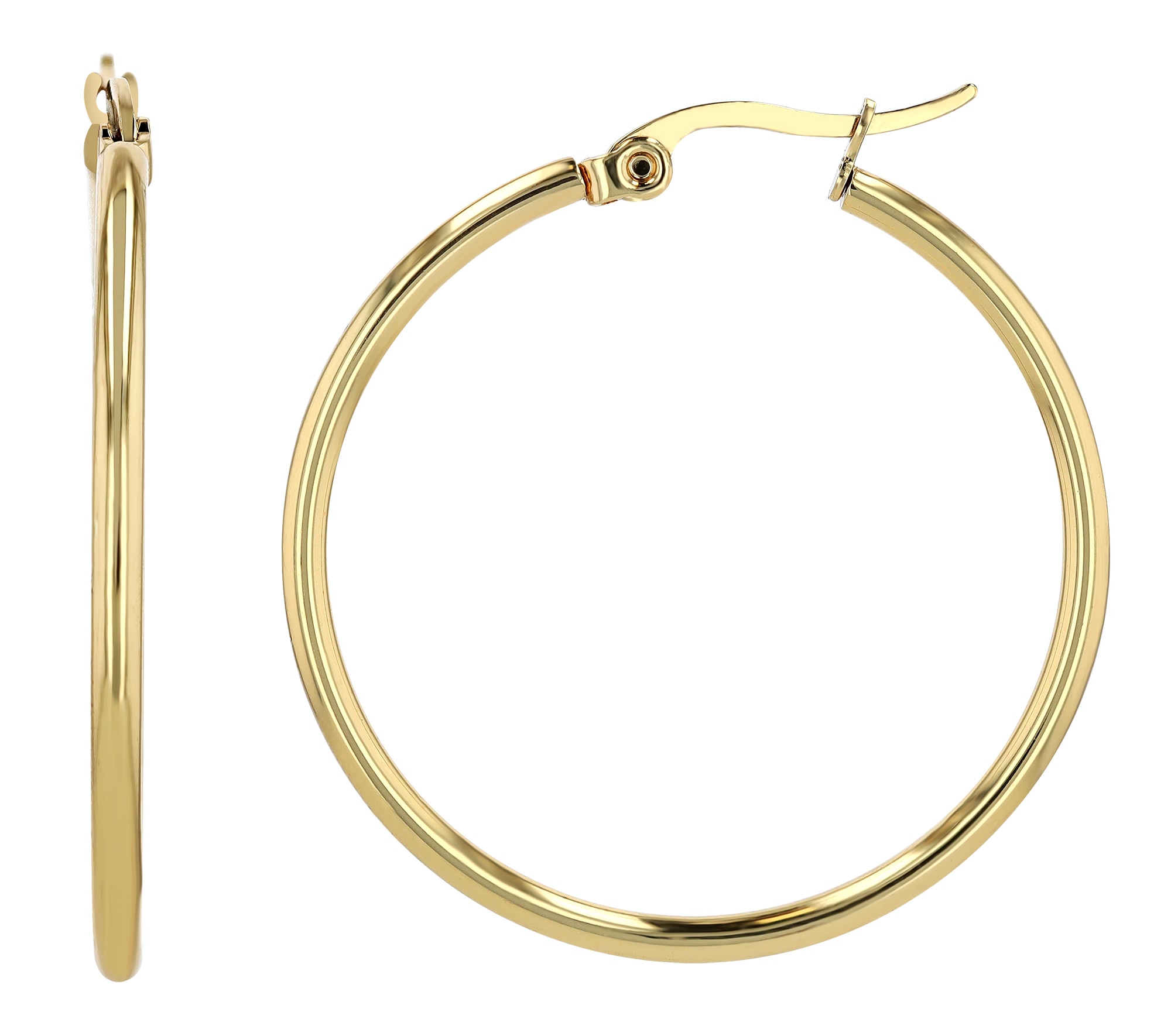 Adelia´s Paar Creolen "Damen Ohrringe – Creole aus Edelstahl" Perfekt zum V günstig online kaufen