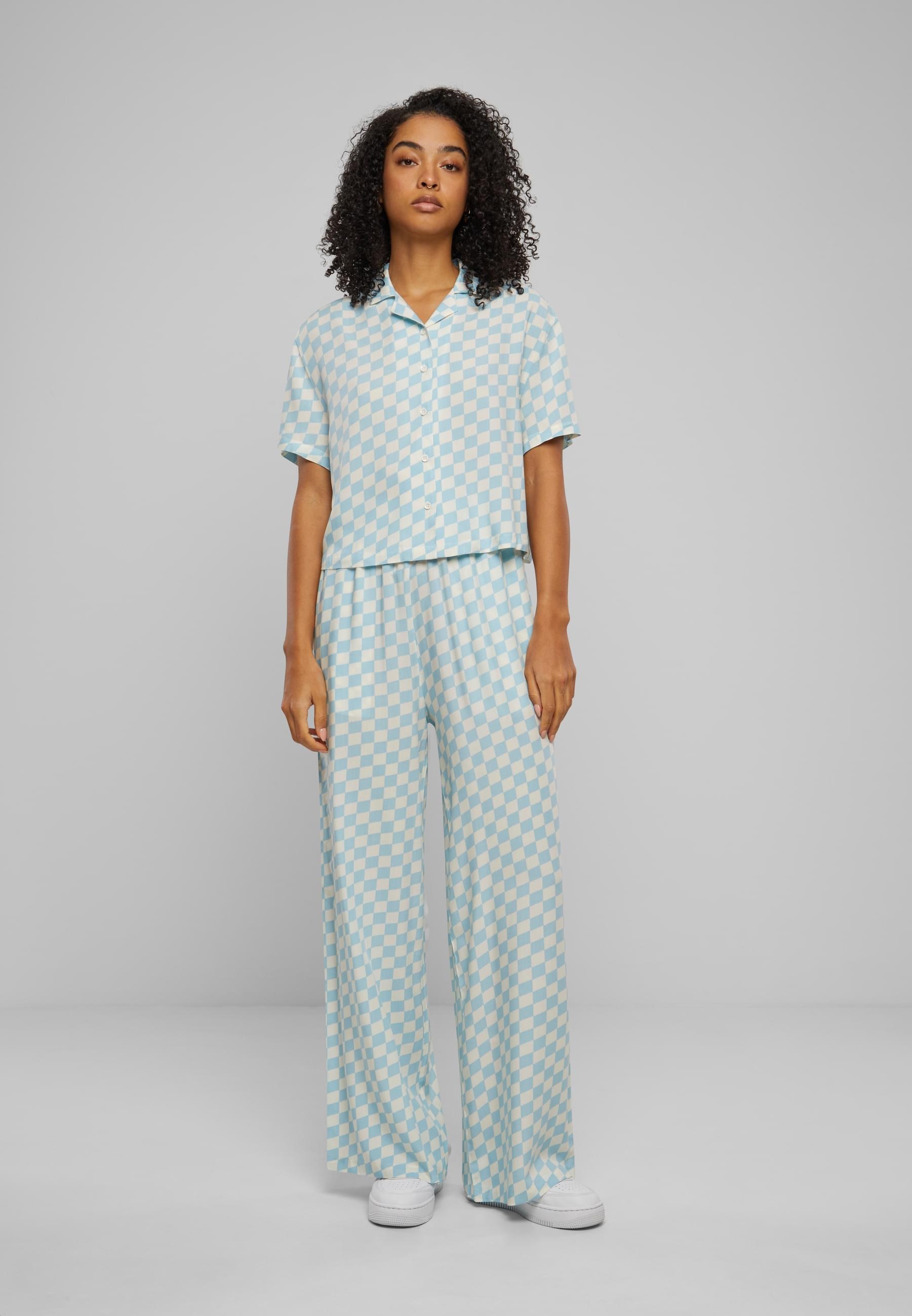 URBAN CLASSICS T-Shirt »Urban Classics Damen Ladies Resort Shirt«, (1 tlg.)