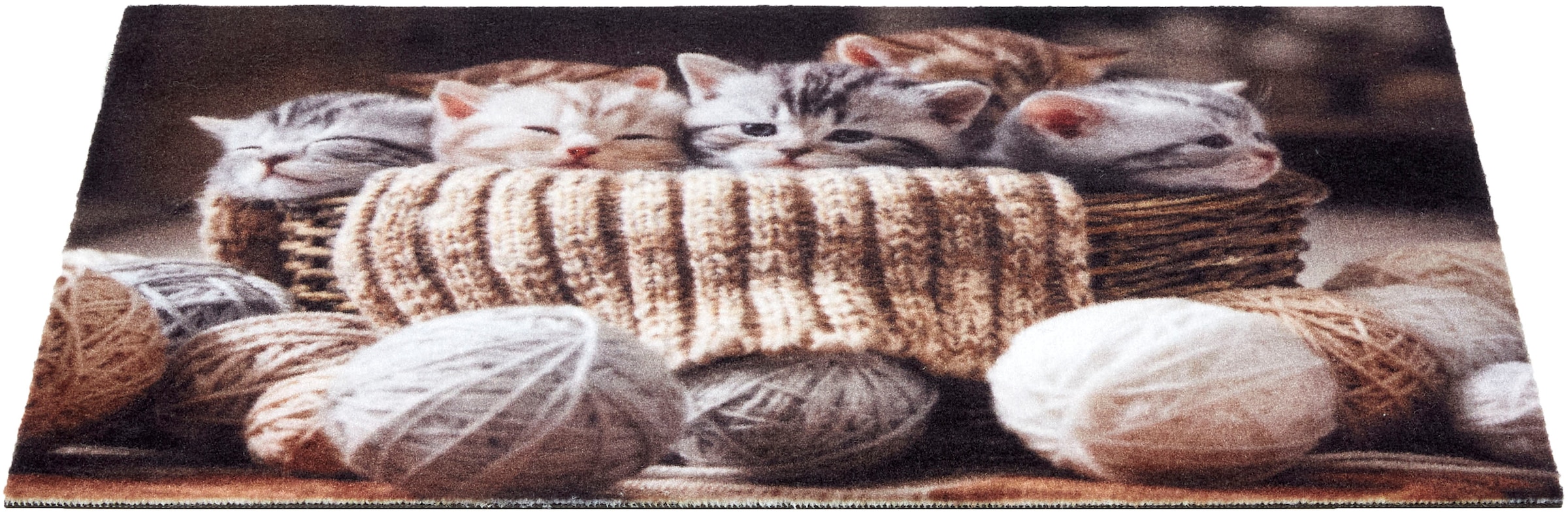 ASTRA Fußmatte »Deco Print 109« rechteckig 5 mm Höhe Sauberlaufmatte, Türmatte, waschbar, Eingangsbereich, rutschfest