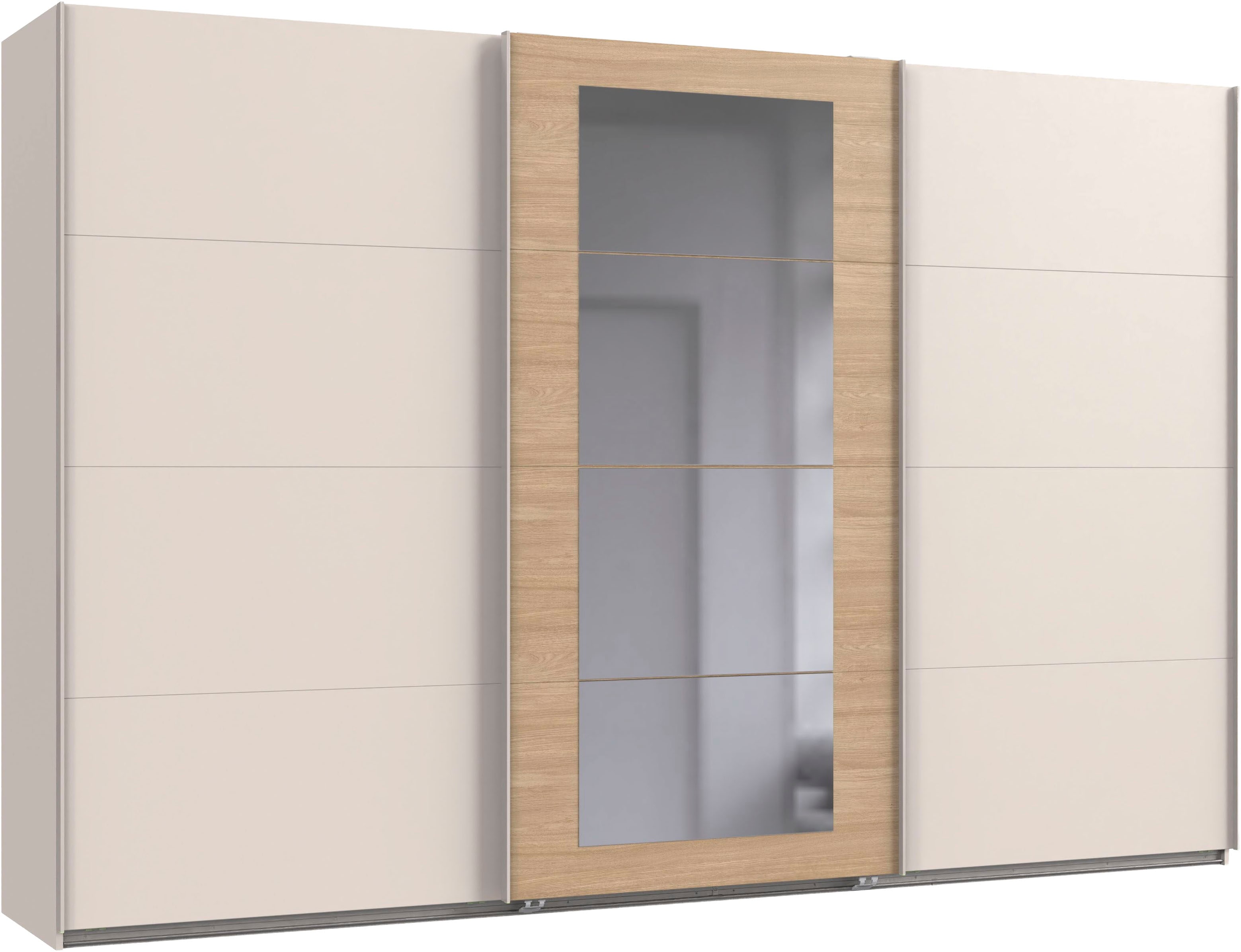 Wimex "RINTELN mit Spiegel, erhältlich in den Breiten: 225cm, 270cm & 313cm" 3-türiger Schrank in verschiedenen Farben erhältlich