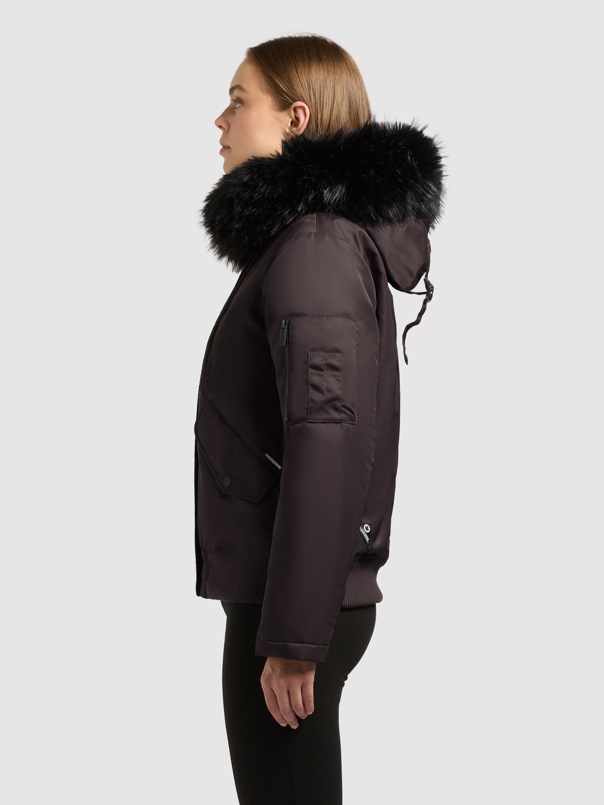 khujo Bomberjacke »TYLA«, mit Kapuze