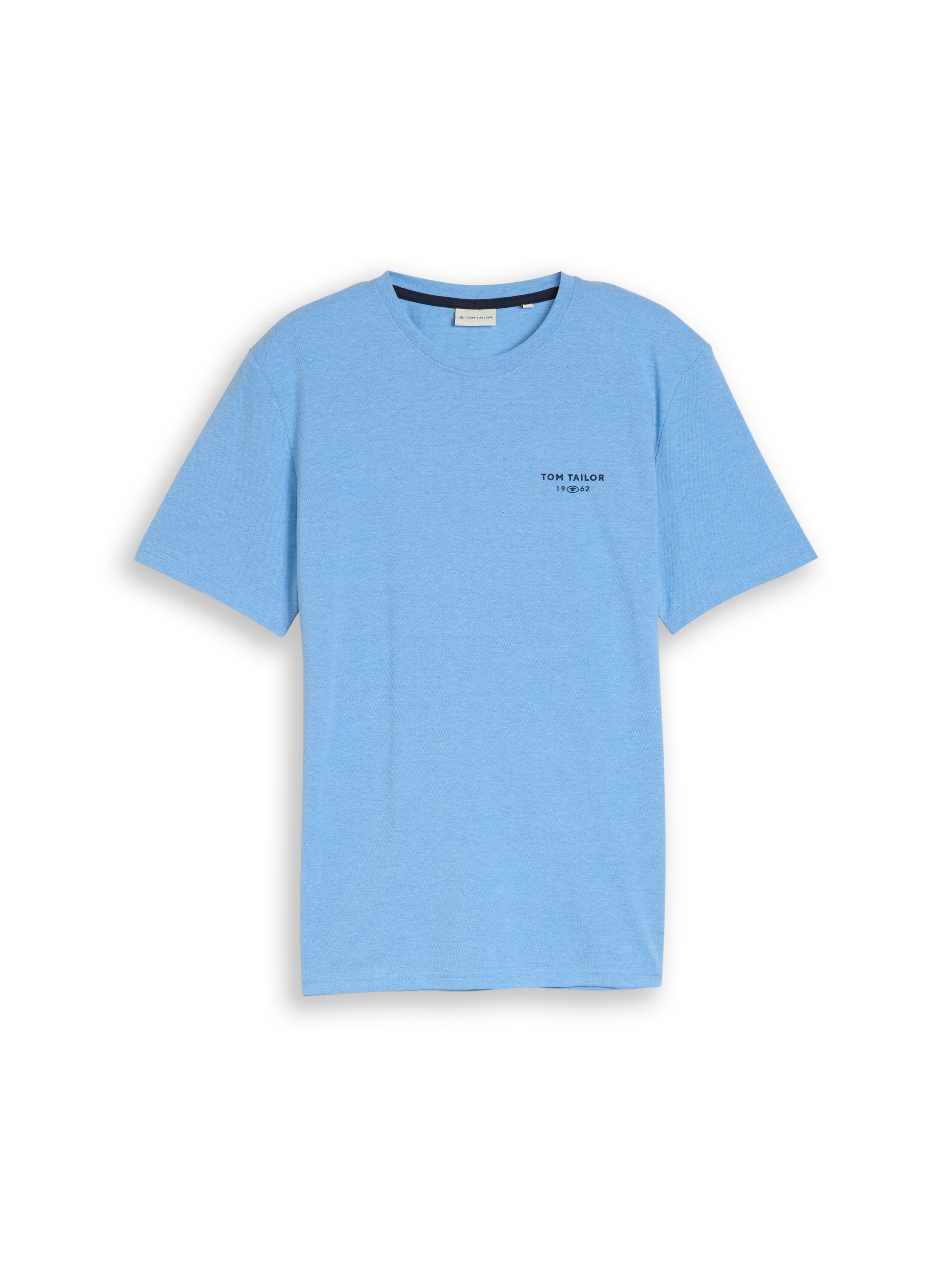 TOM TAILOR Kurzarmshirt Sommershirt mit kleinem Logo-Print