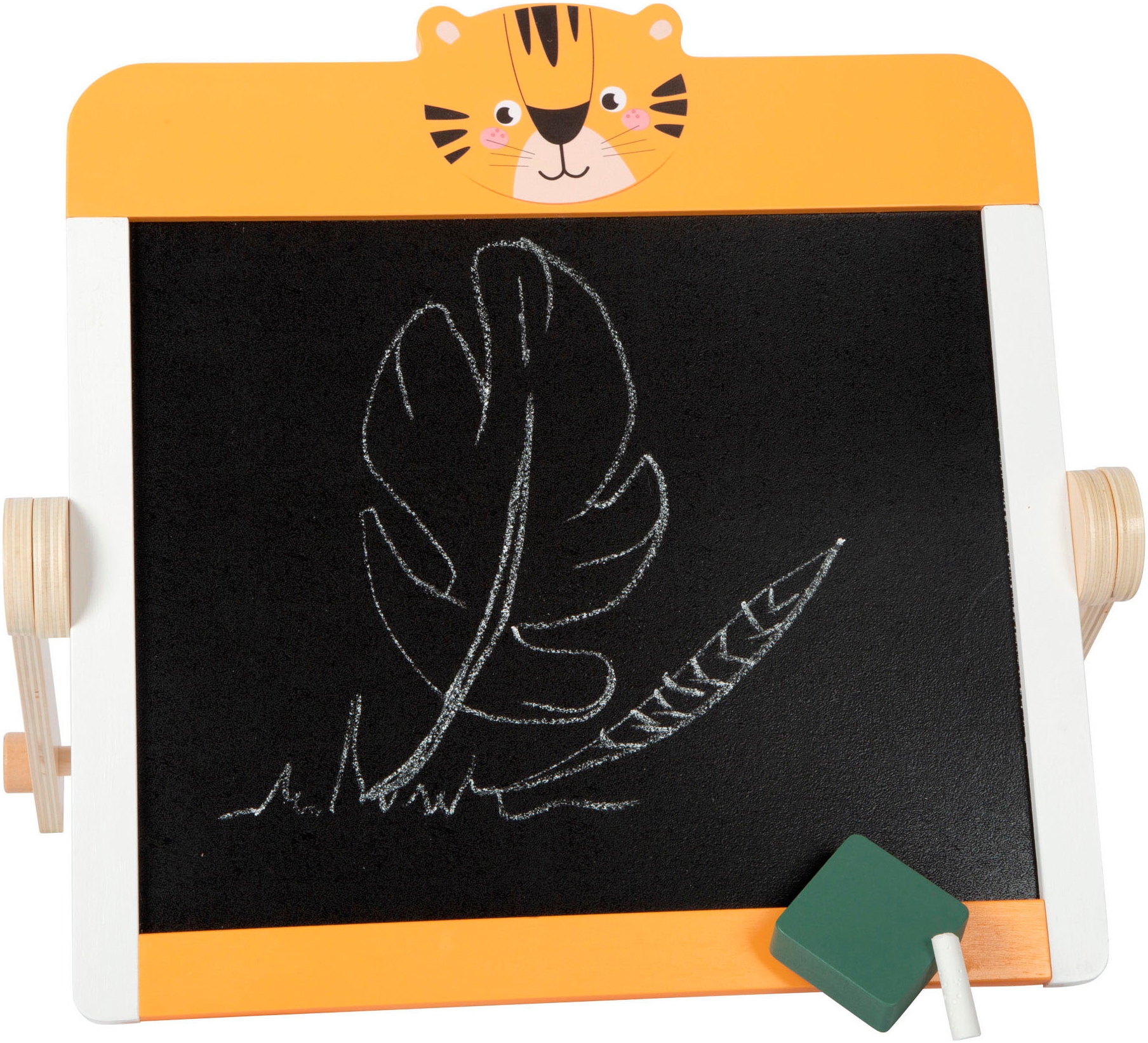 Small Foot Tafel »Kreidetafel und Whiteboard Safari« magnetisch