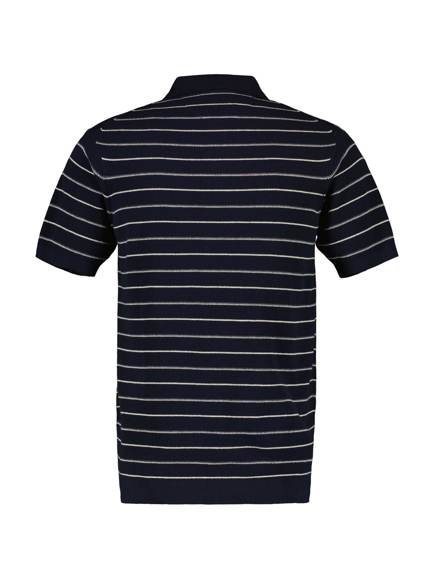 LERROS Poloshirt »LERROS Poloshirt in sommerlich-stylischer Strickoptik«