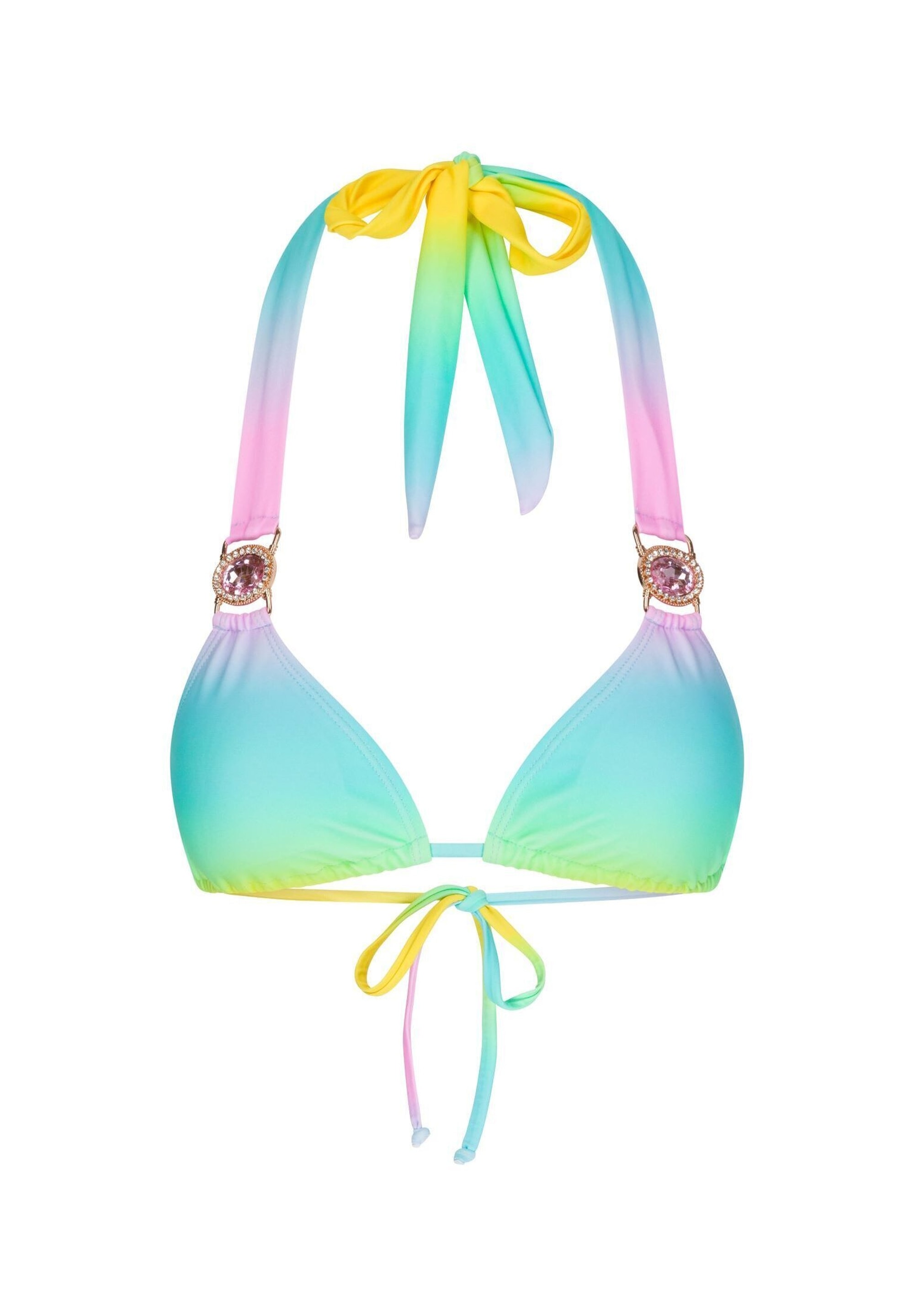 Moda Minx Triangel-Bikini-Top »Club Tropicana«, (1 St.), mit funkelndem Steinbesatz