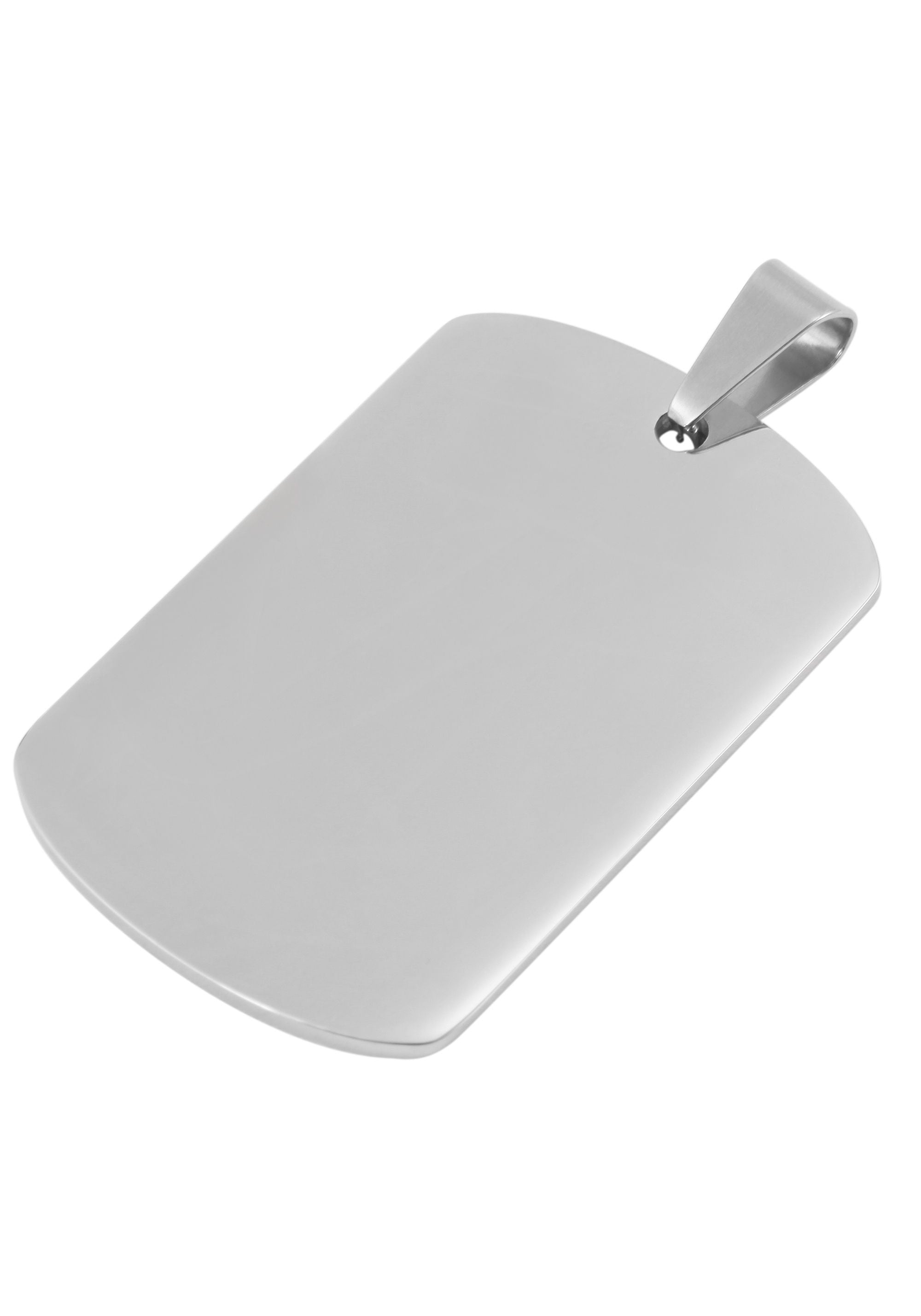 AKZENT Dog Tag Anhänger »Esra, silberfarbig, langlebig«
