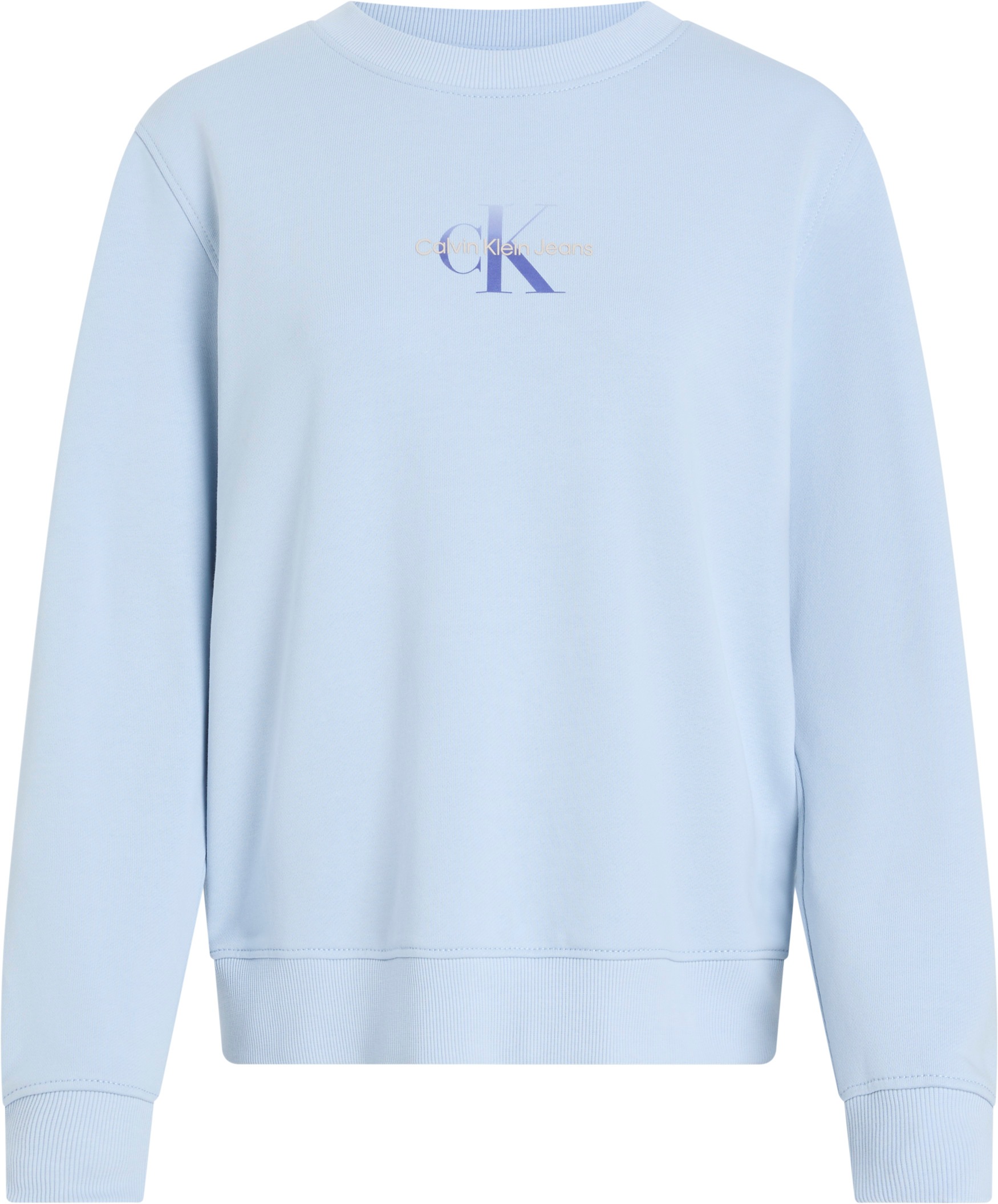 Calvin Klein Jeans Sweatshirt »GRADIENT MONOLOGO CREWNECK«, mit Logo